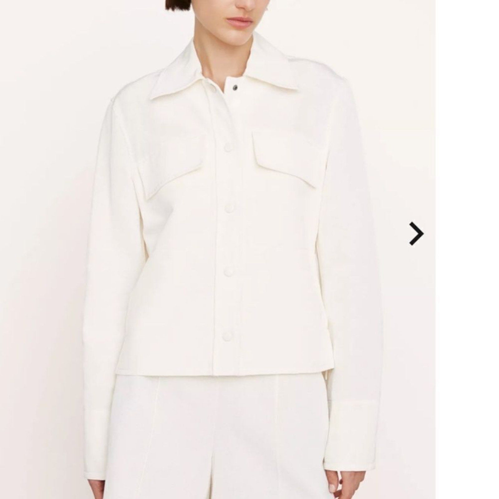 NEW Vince Textured Shirt Jacket - size Large