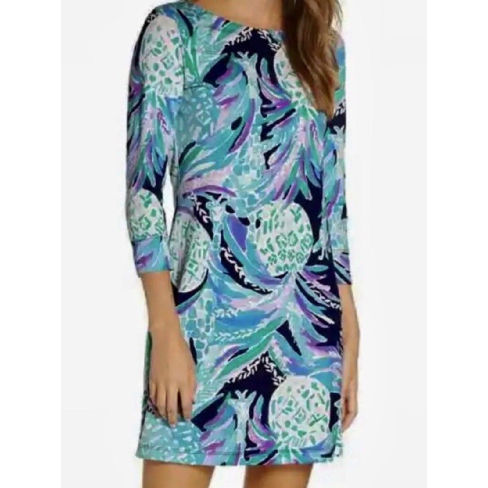 Lilly Pulitzer Hollee Dress Iris Blue - size small