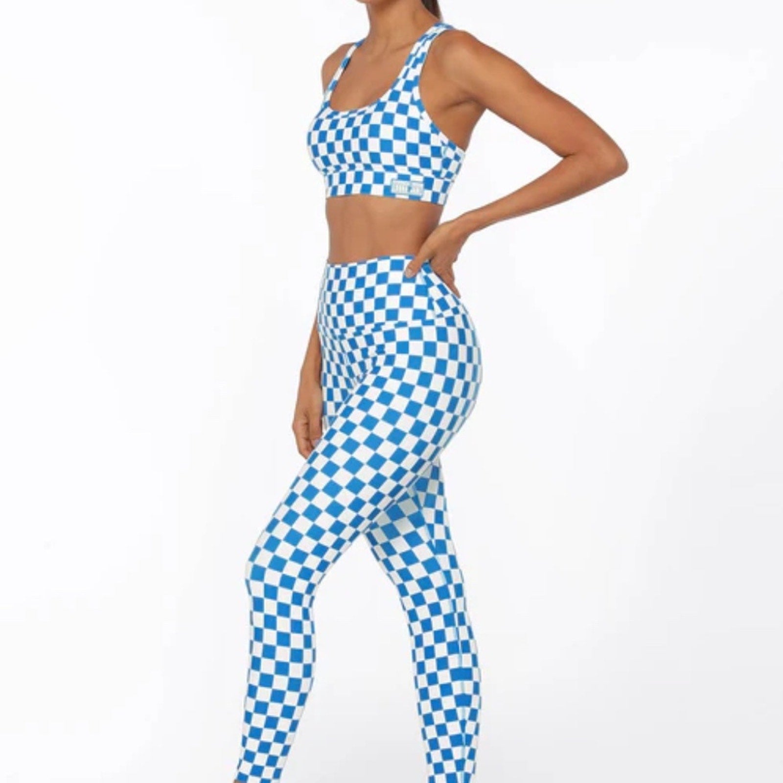 Lorna Jane Speedway Excel Ankle Biter Leggings and sports bra - size small