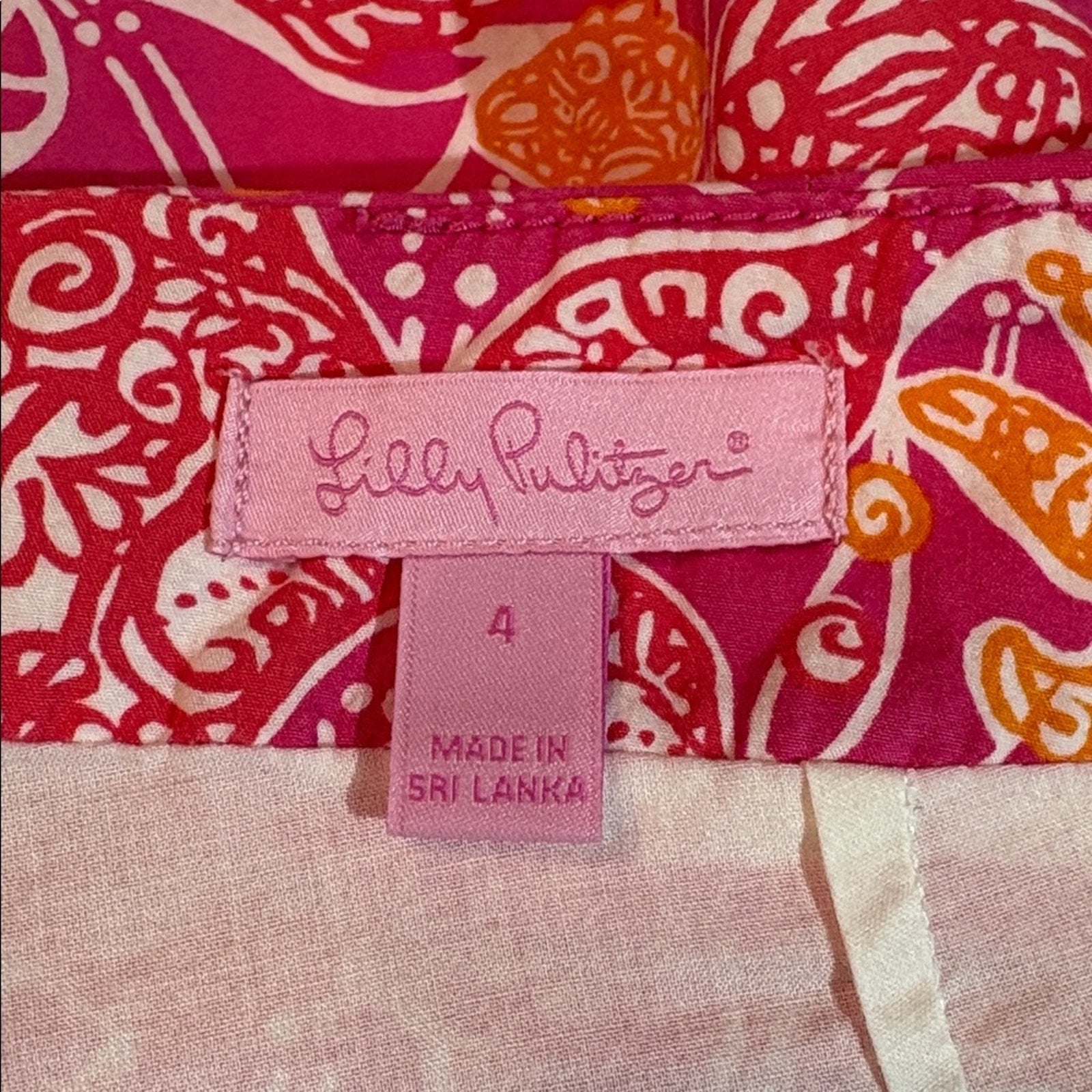 Lilly Pulitzer  Beaverly Hills Bubbly Skirt - size 4