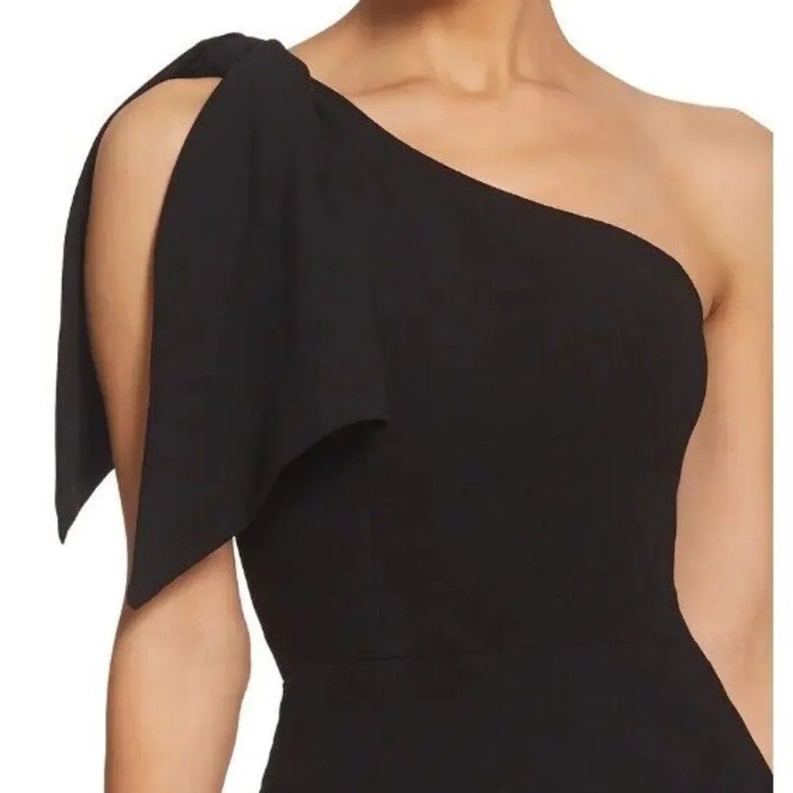 NEW Dress The Population Tiffany One Shoulder Midi Dress - size Large