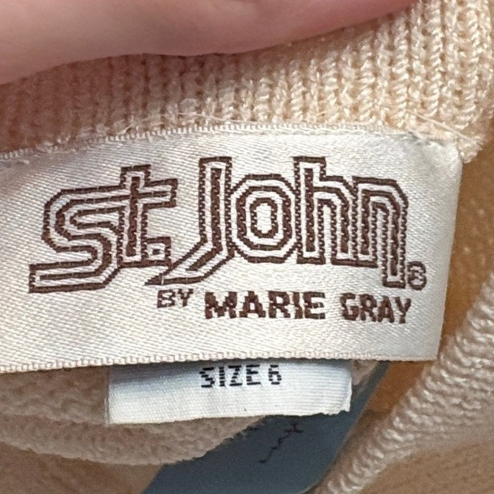 St John vintage knit dress - size 4