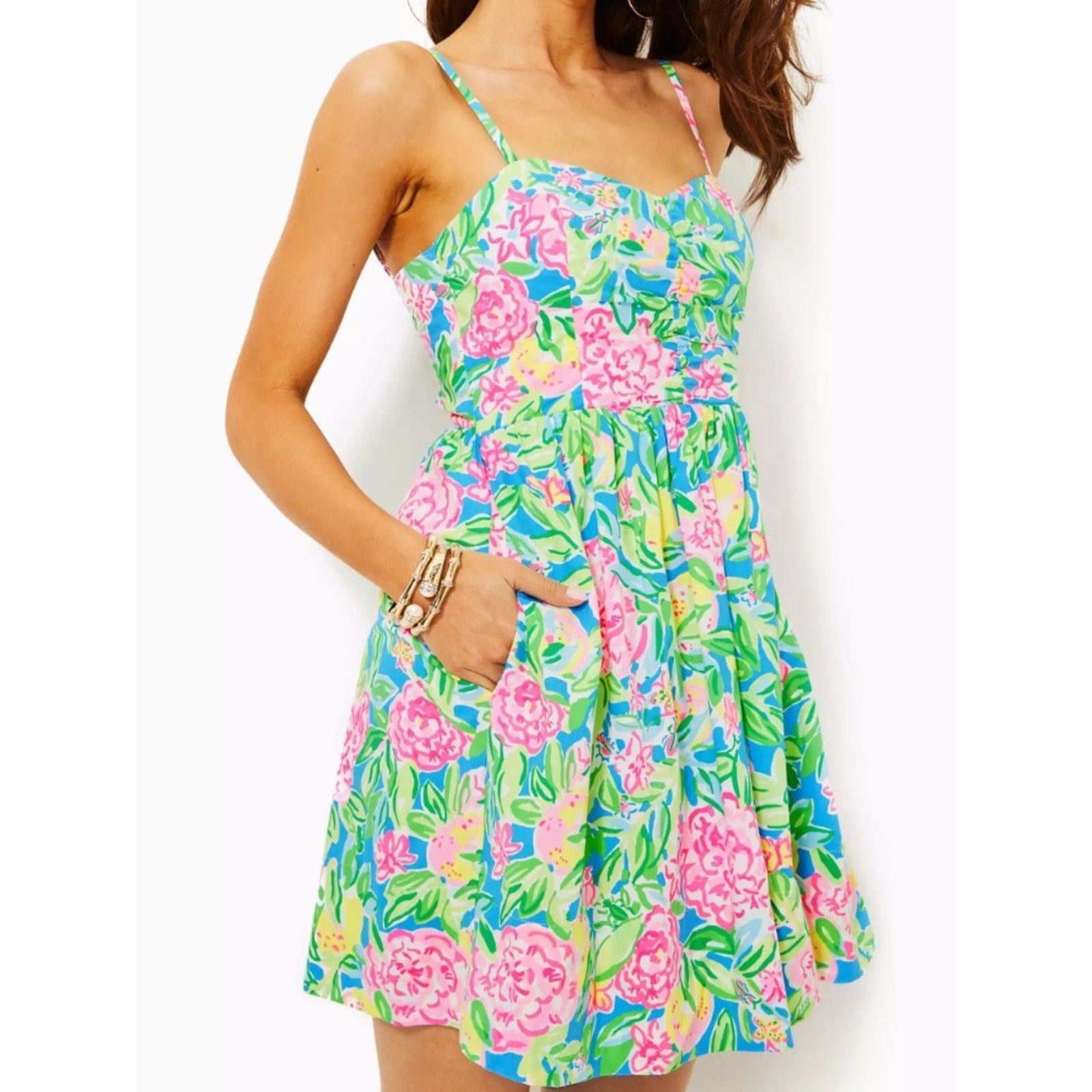 Lilly Pulitzer Ilana Cotton Sundress - size 8