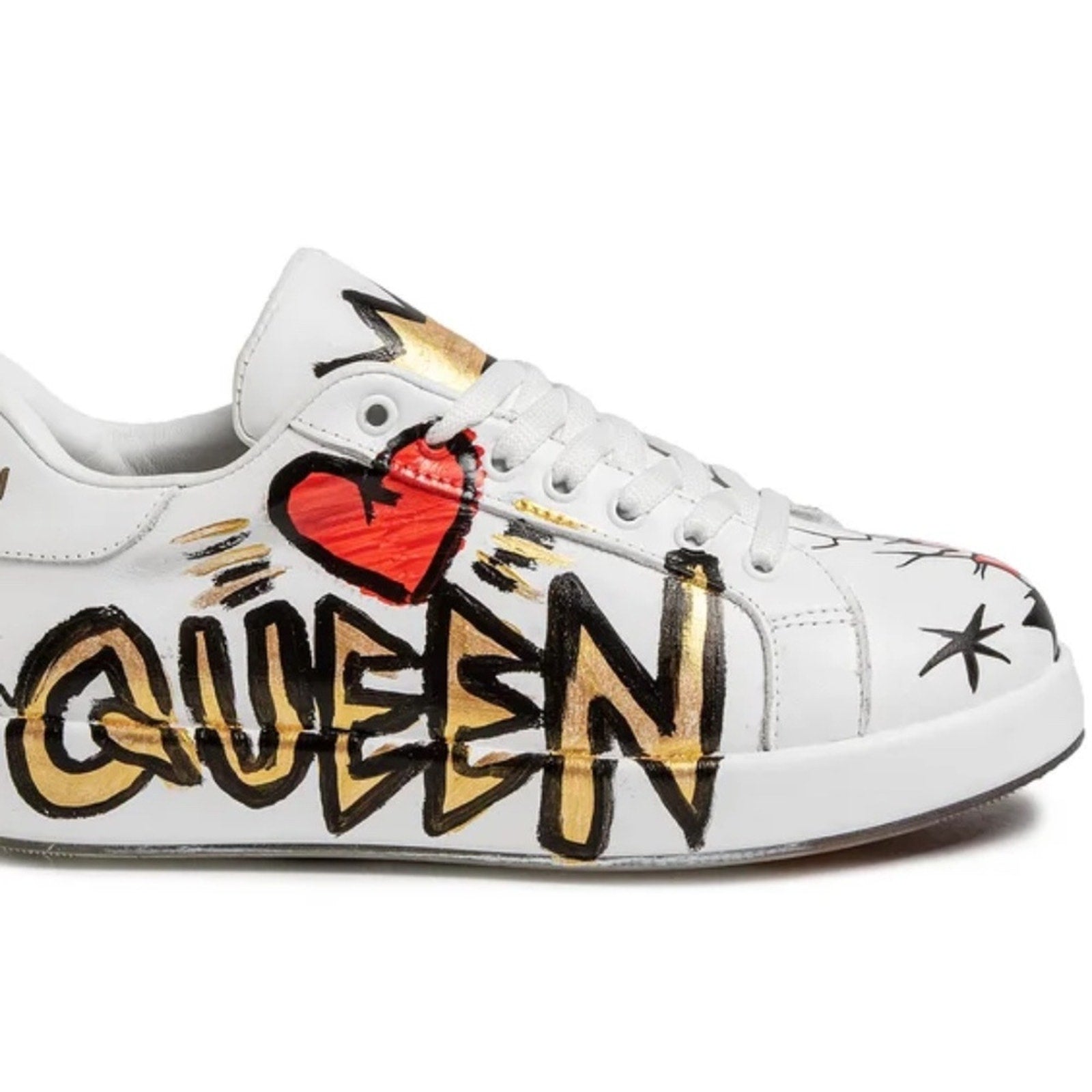 Maceoo SHOE CASUAL PAINTKING WHITE - size 40