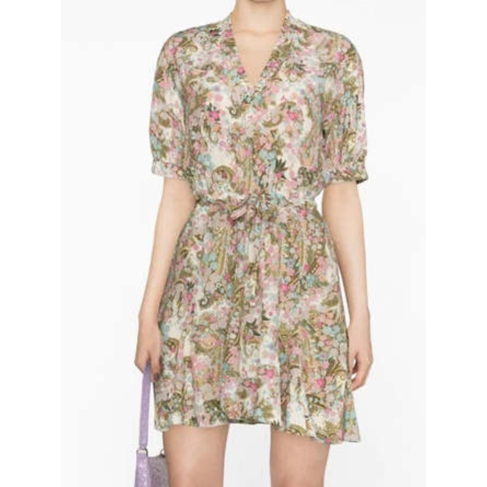 Zadig and Voltaire Yoko Floral-print Dress - M