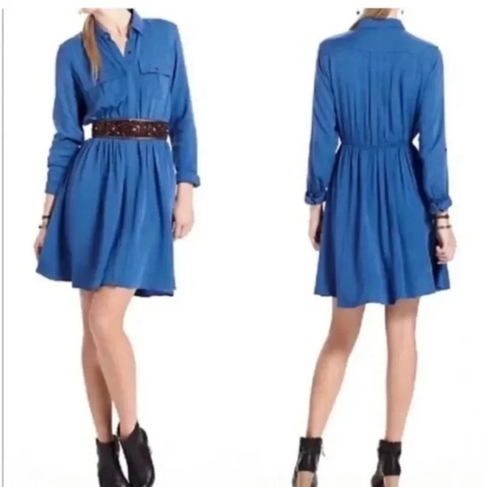 MAEVE Anthropologie Utility Dress  - size M