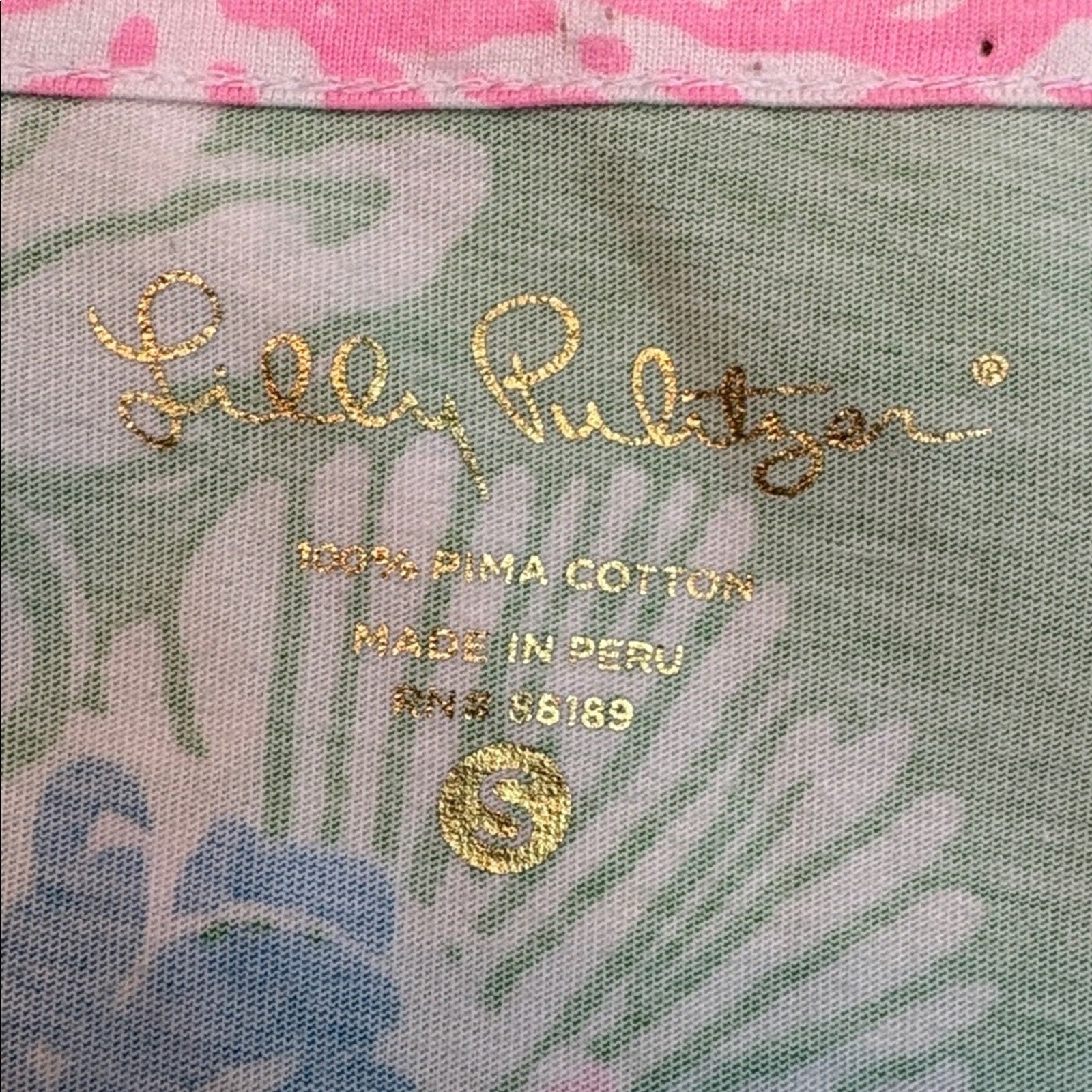 Lilly Pulitzer “Hibiscus Stroll” Palmetto Dress - size small