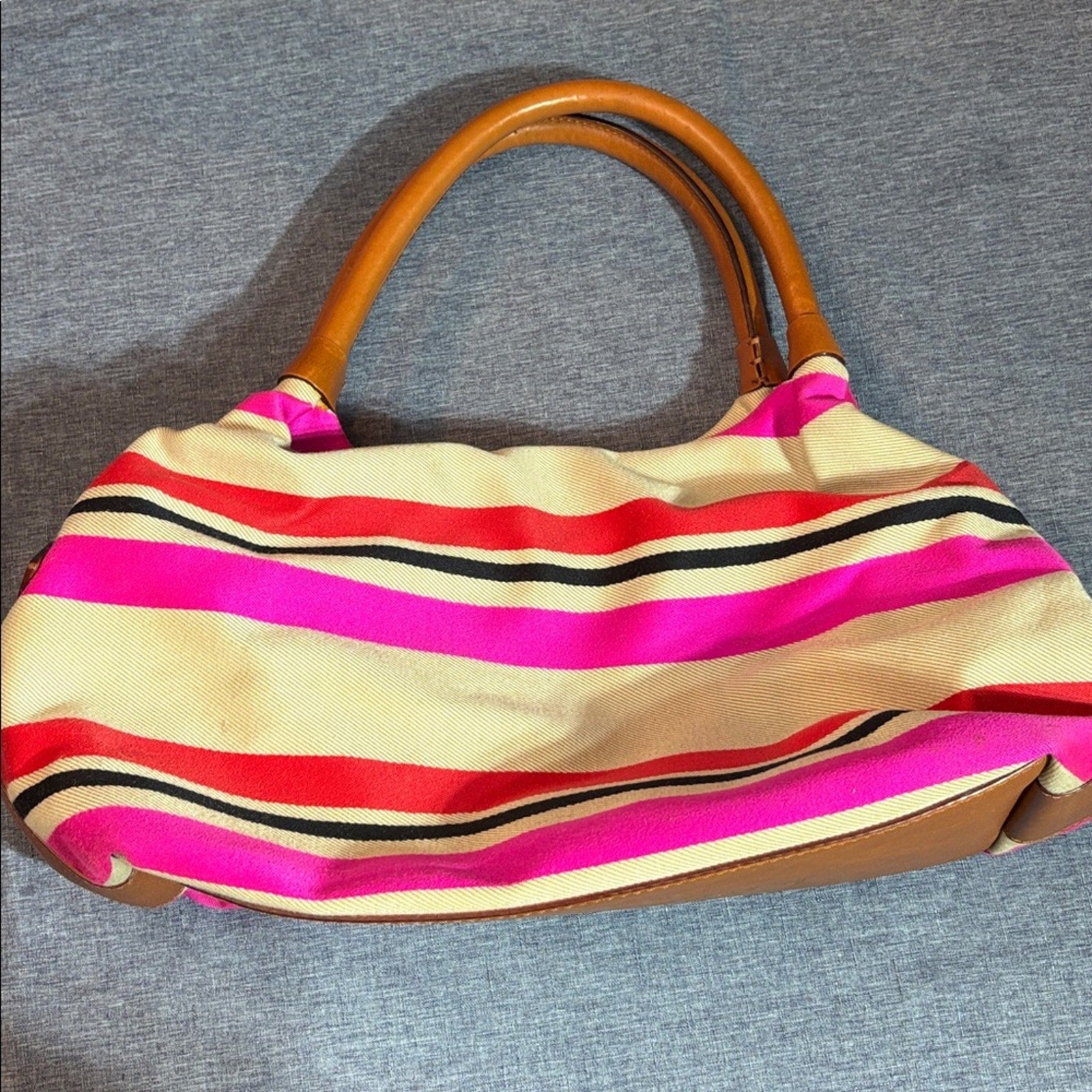 Kate Spade Stevie Oak Island Striped Womens Tote Bag