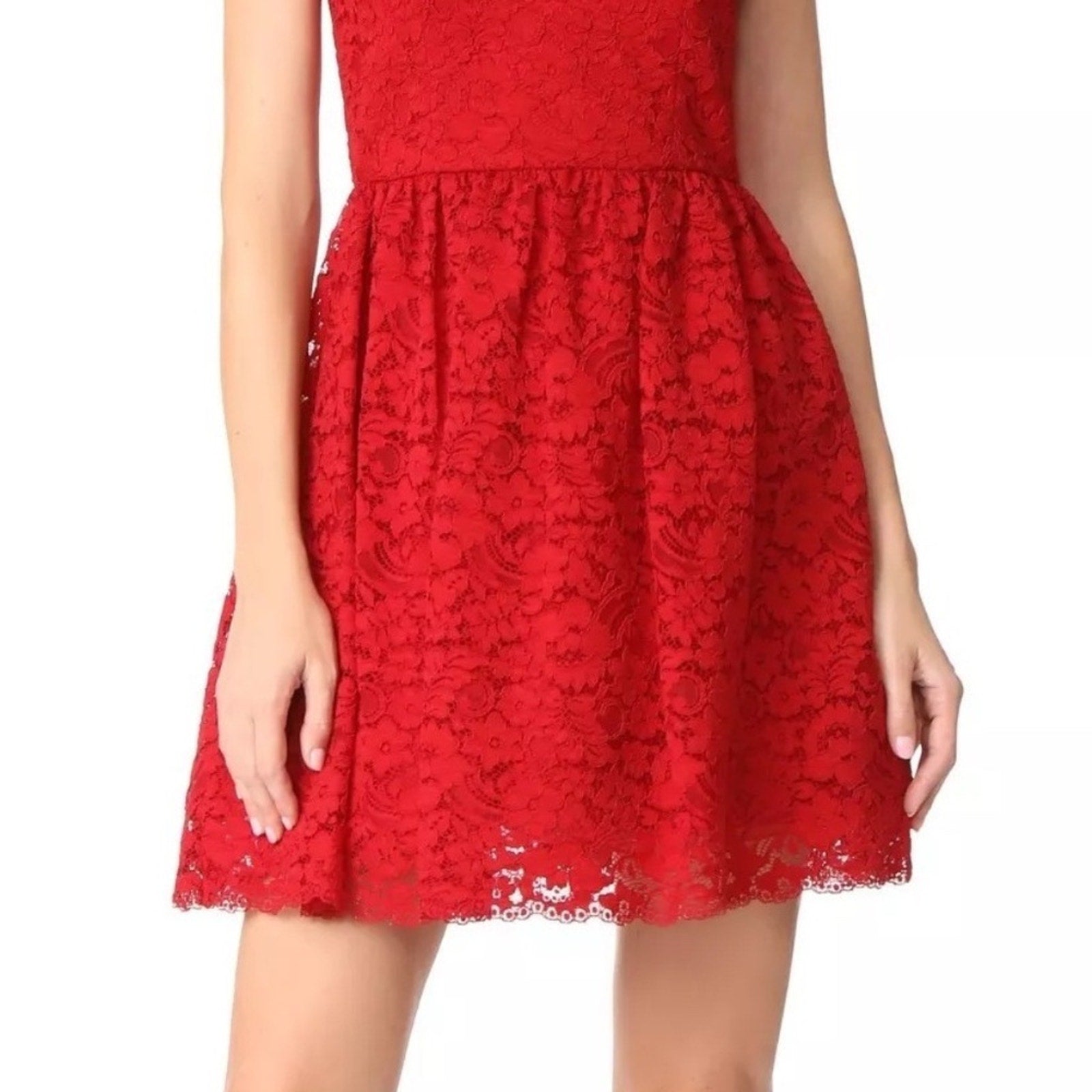 NWT Alice and Olivia Kappa Lace Party Dress - size 10
