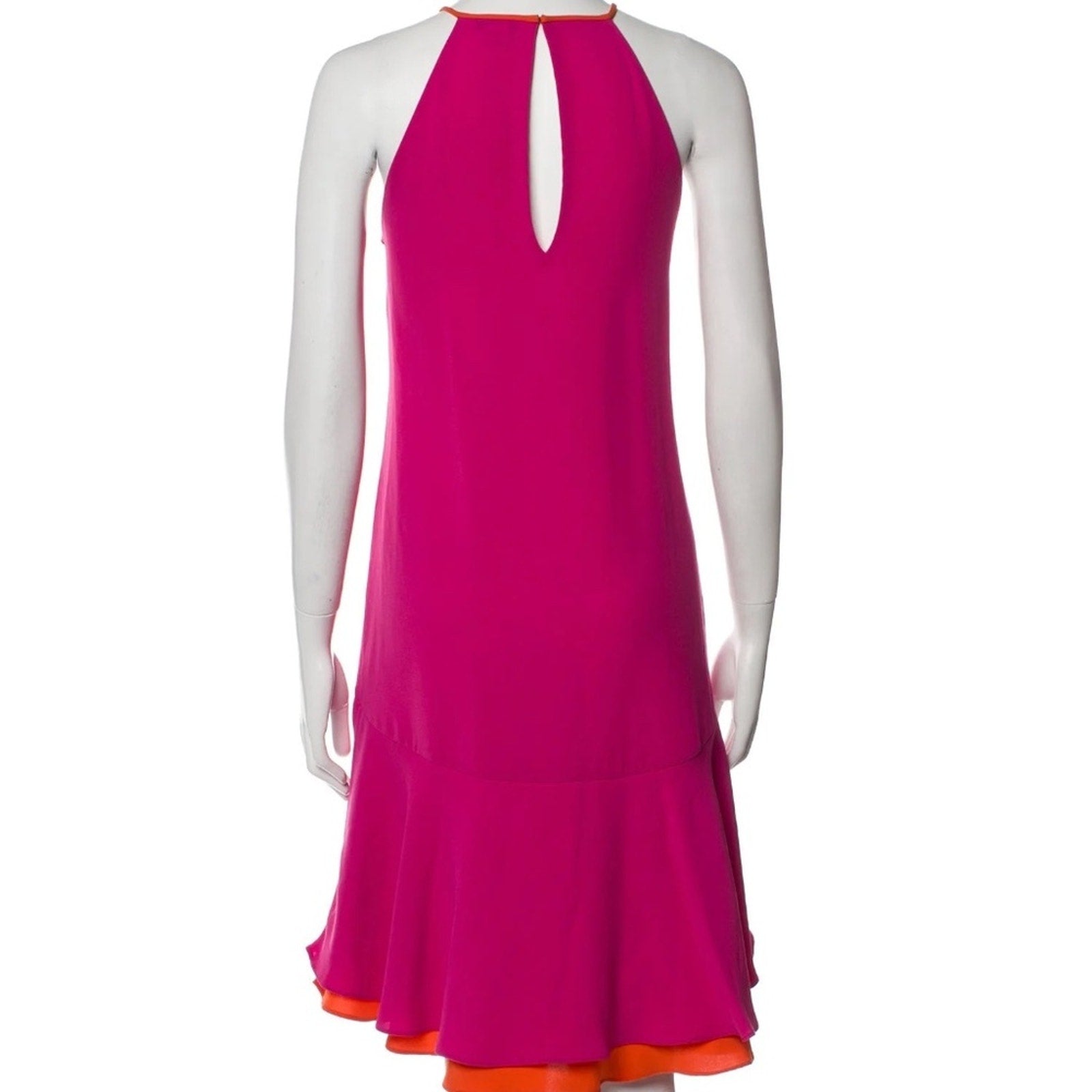 Diane von Furstenberg 'Kera' Sleeveless Crepe Drop Waist Dress - size 6