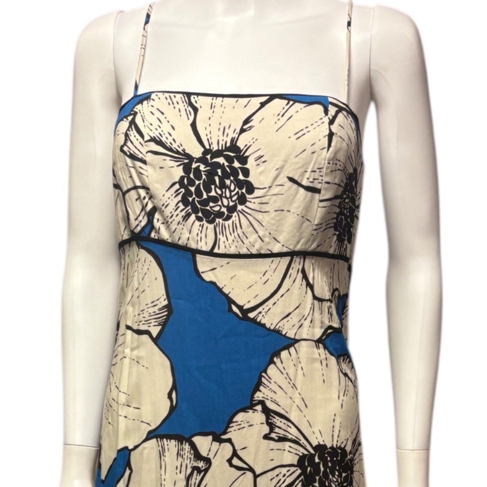 Farm Rio blue floral dress - size M