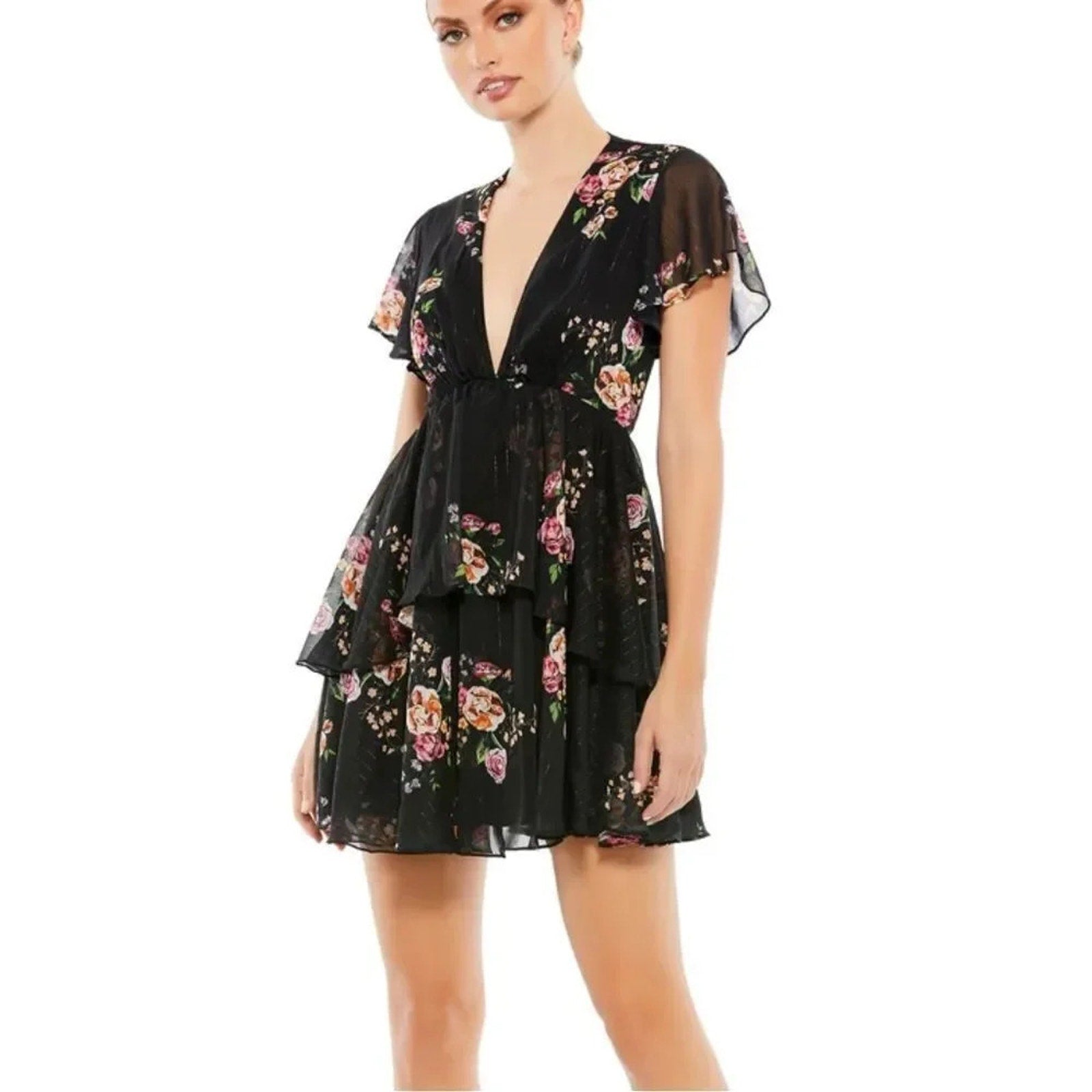 NWT Ieena by Mac Duggal 55673 dress - size 10