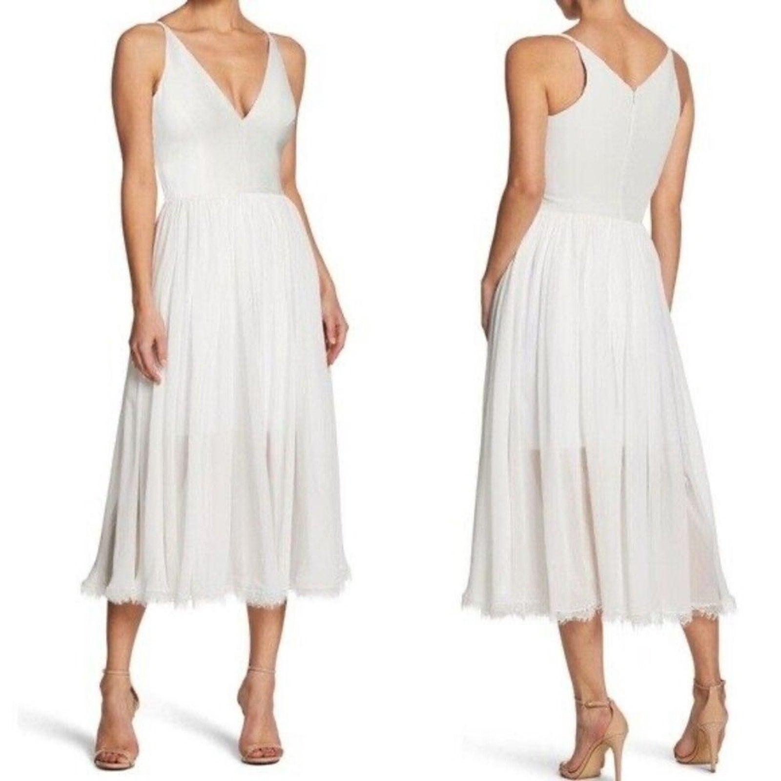 NWT Dress The Population Alicia Chiffon A-Line Dress - size XXS