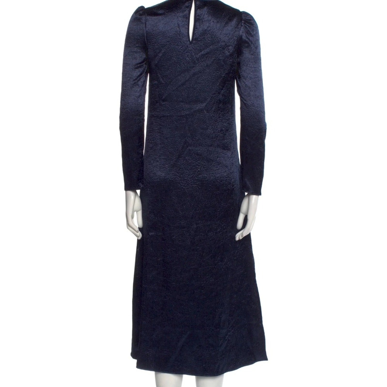 NWT Baum Und Pferdgarten Aneto Long Sleeve Shift Dress in Navy Blue - size 2