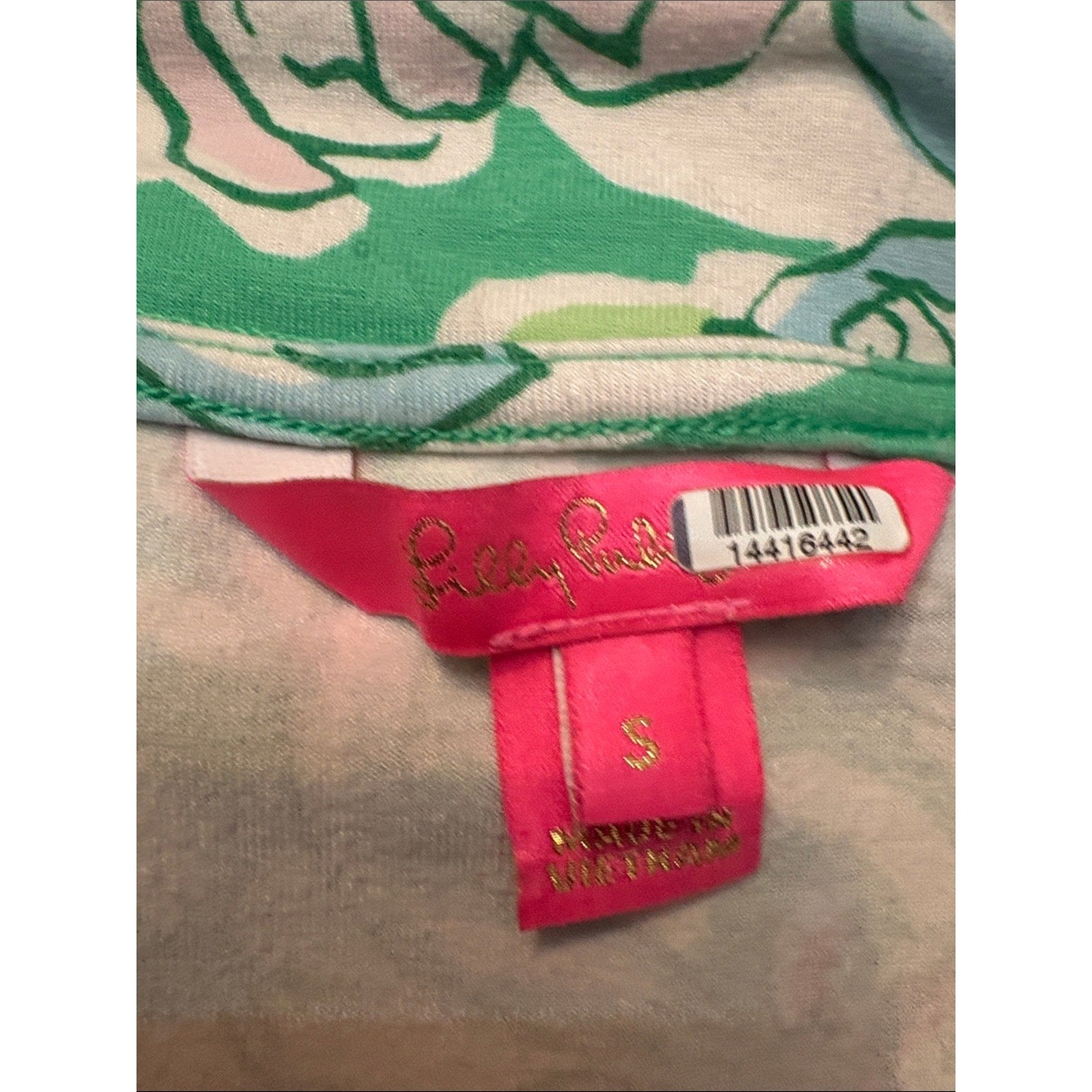 Lilly Pulitzer Sailynn Short-Sleeve Romper - size small