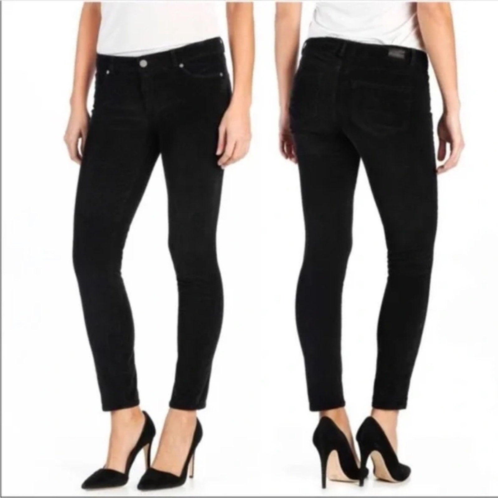 Paige Verdugo Ankle Ultra Skinny Corduroy Pants - size 29