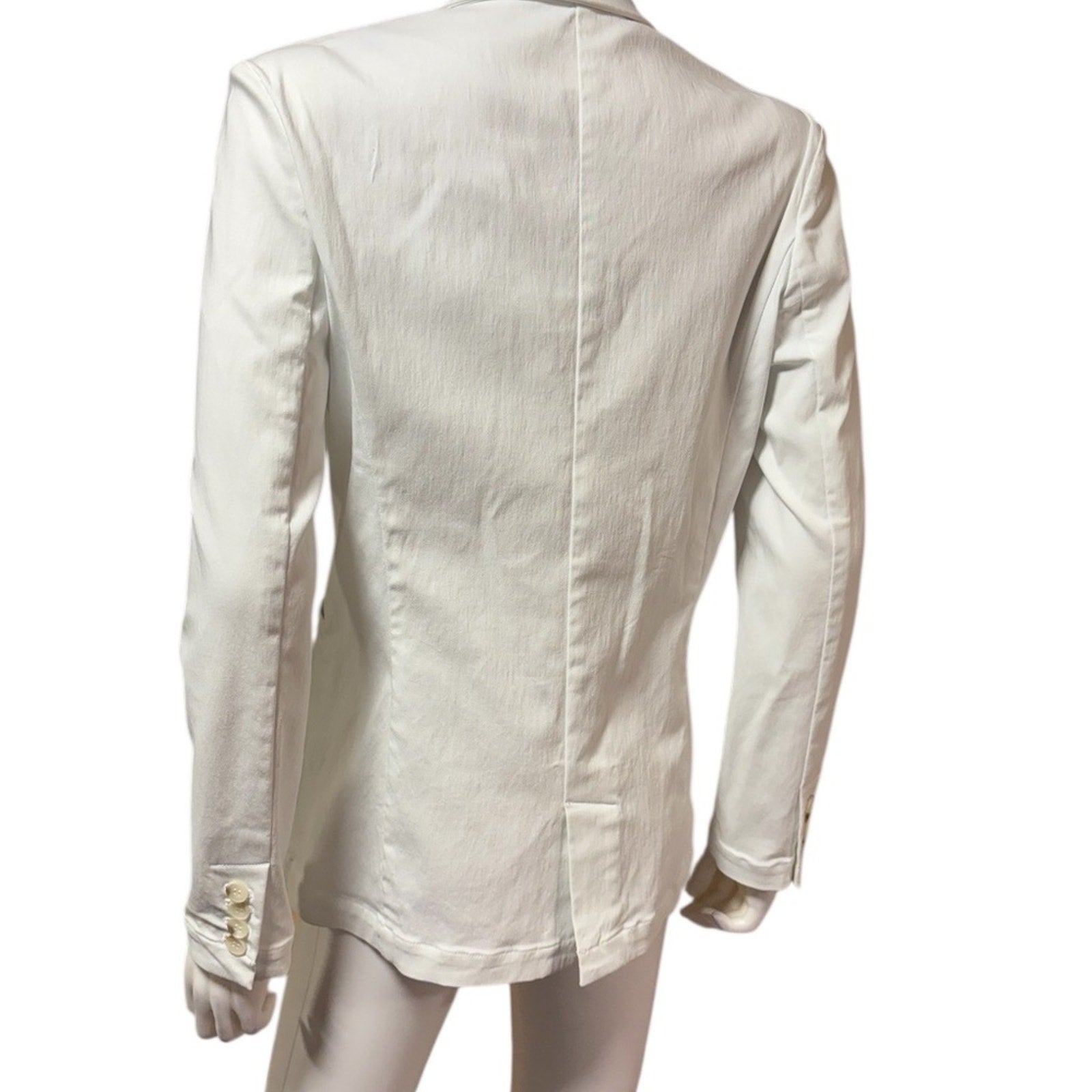 J. McLaughlin | Ressie White Double Breasted Blazer - size 4