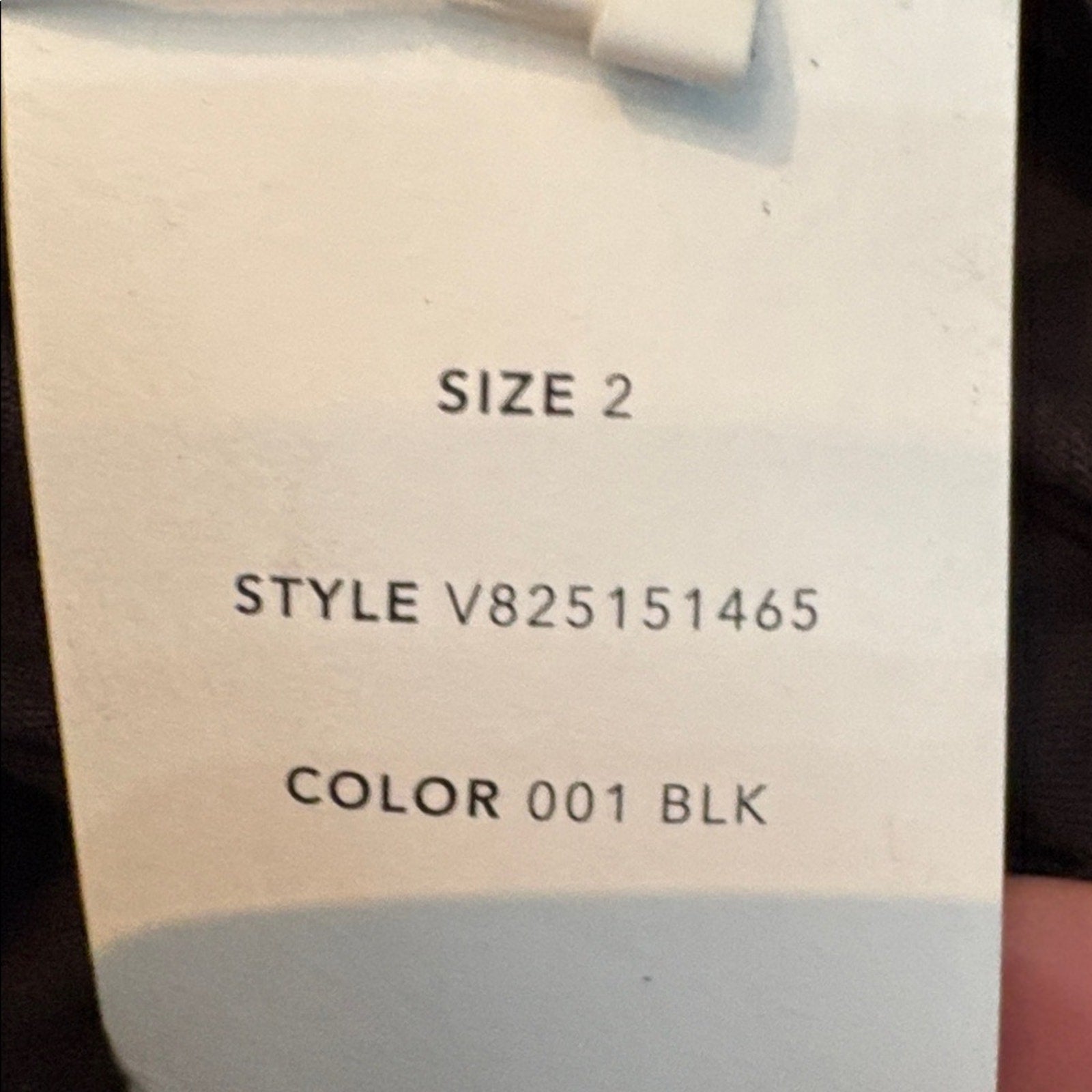 NWT VINCE Off Shoulder Twist Front Dress black V825151465 - size 2