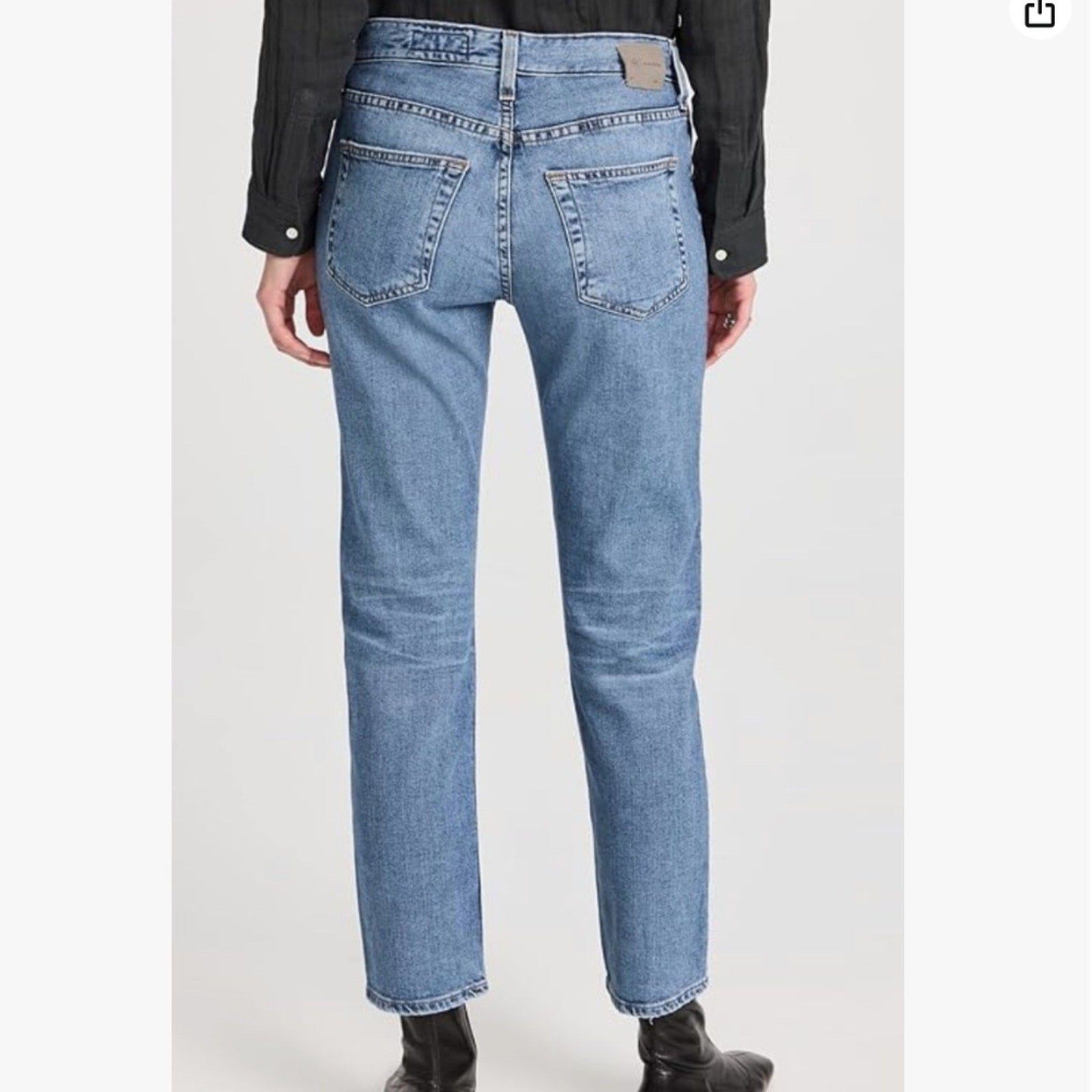 AG Adriano Goldschmied Women's Ex-Boyfriend Slouchy Slim - 24