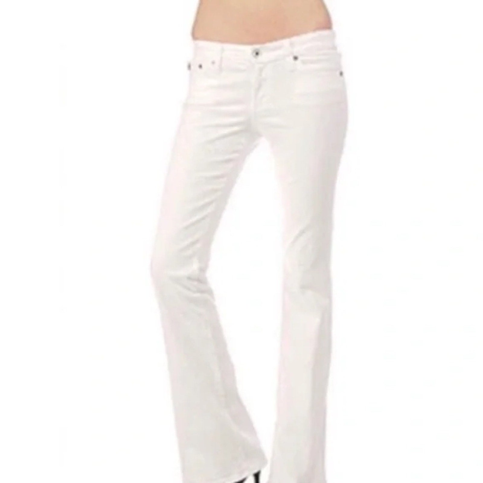 NWT AG Jeans - The Belle Flare in White - size 28R