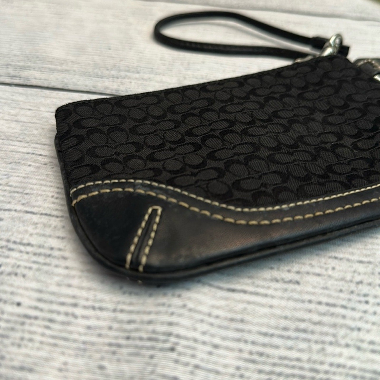 Coach Y2K clutch black mini