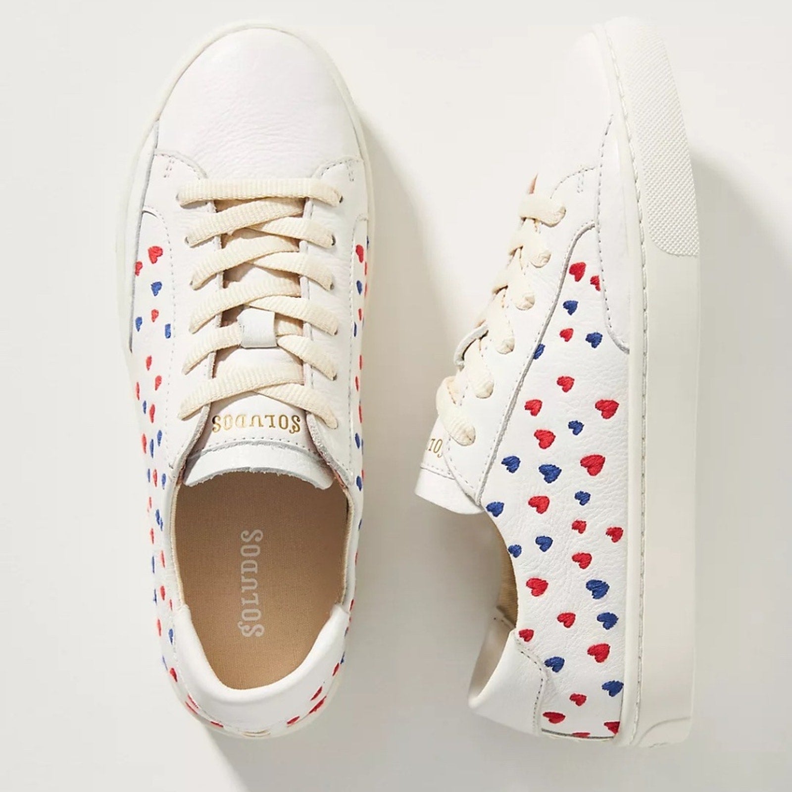 NEW Soludos Queen Of Hearts Ibiza Sneakers - size 6
