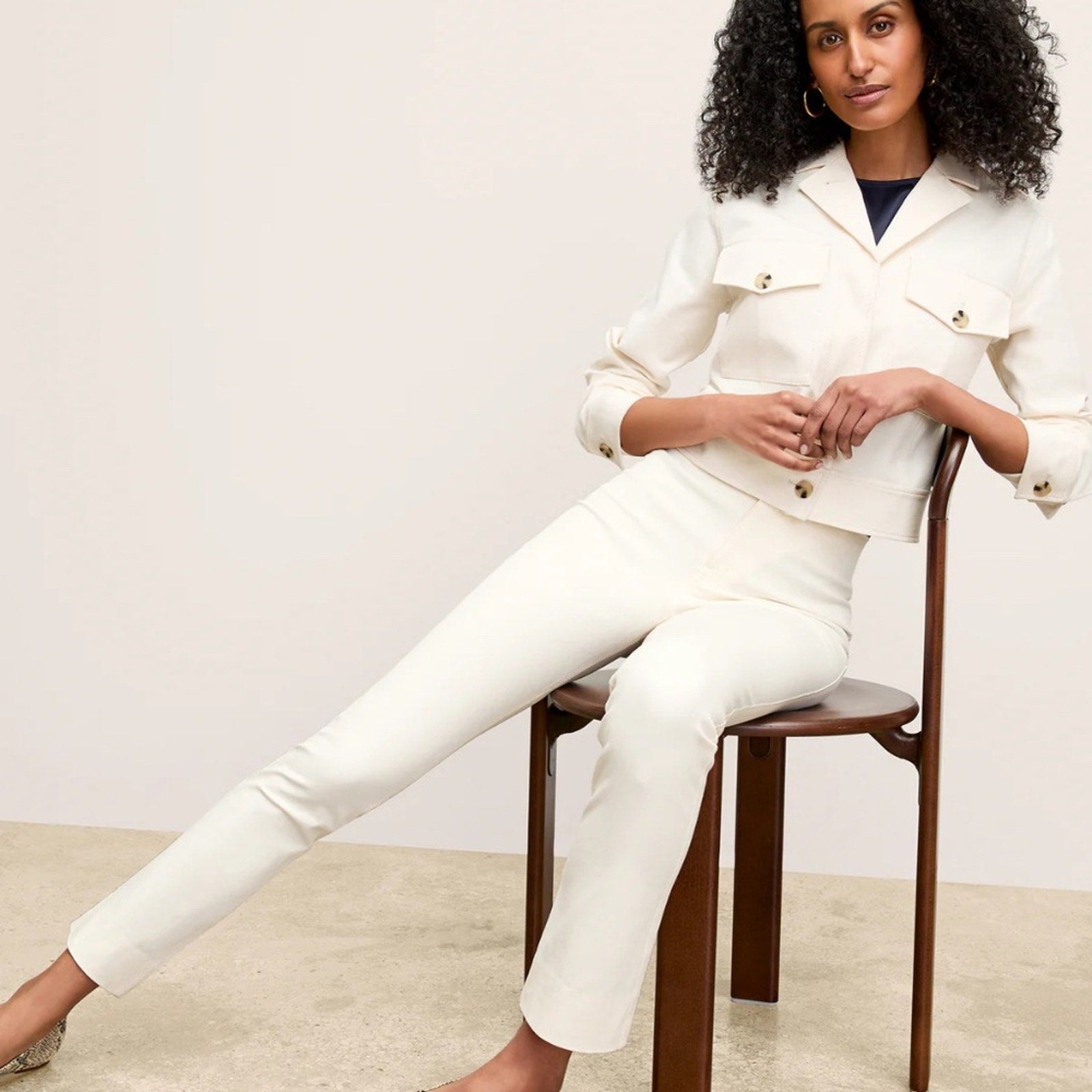 NEW M. M. LaFleur The Hockley Jean - Eco Better Than Denim - size 8