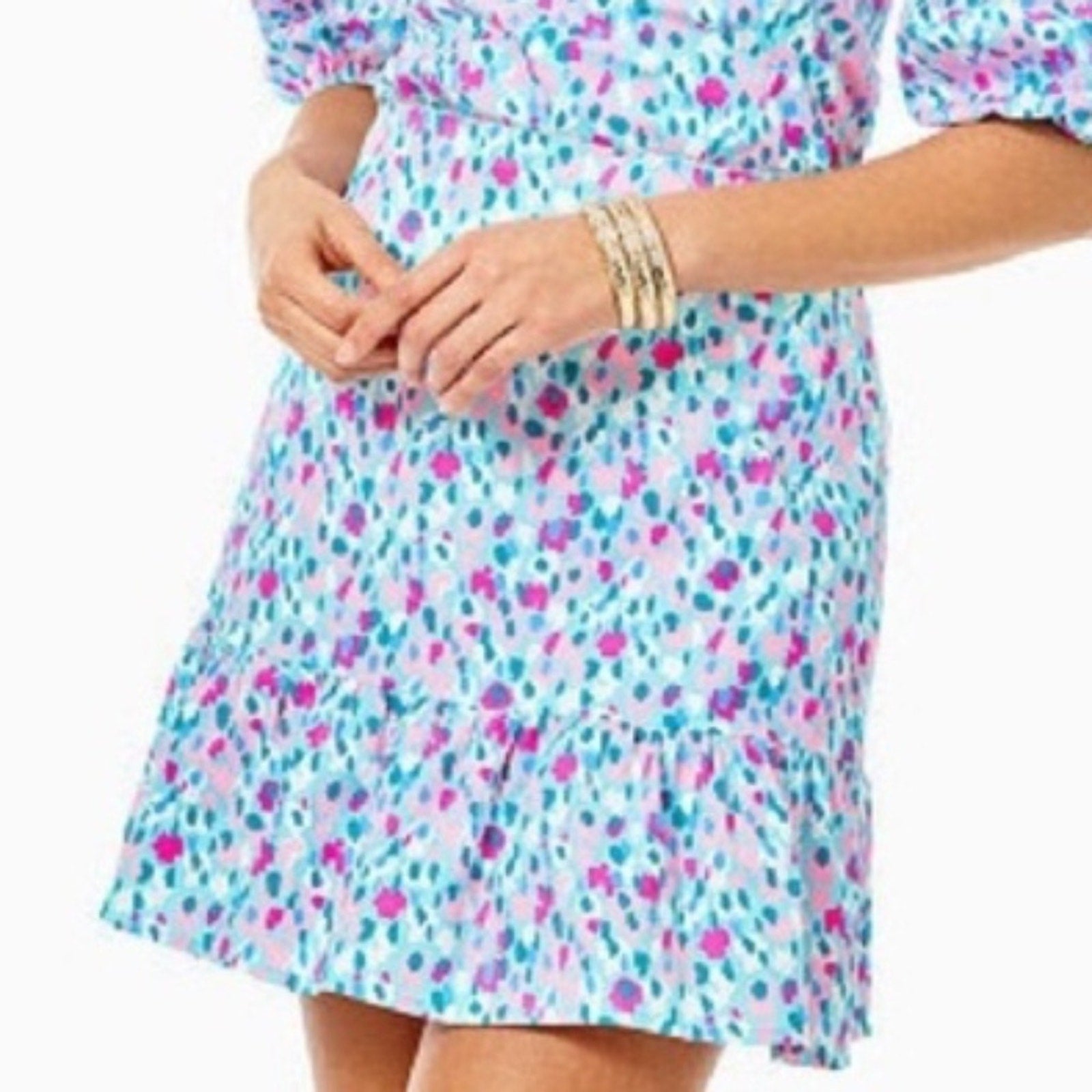 NWT Lilly Pulitzer Susie Skirt in Hottie Dottie - size 4