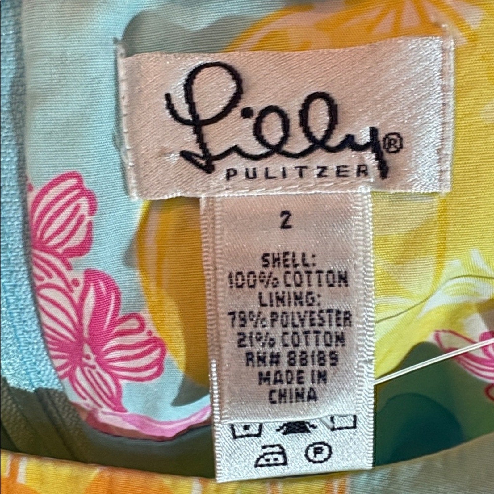 Lilly Pulitzer RARE Hot Air Balloon Race Pom Pom Dress - size 2