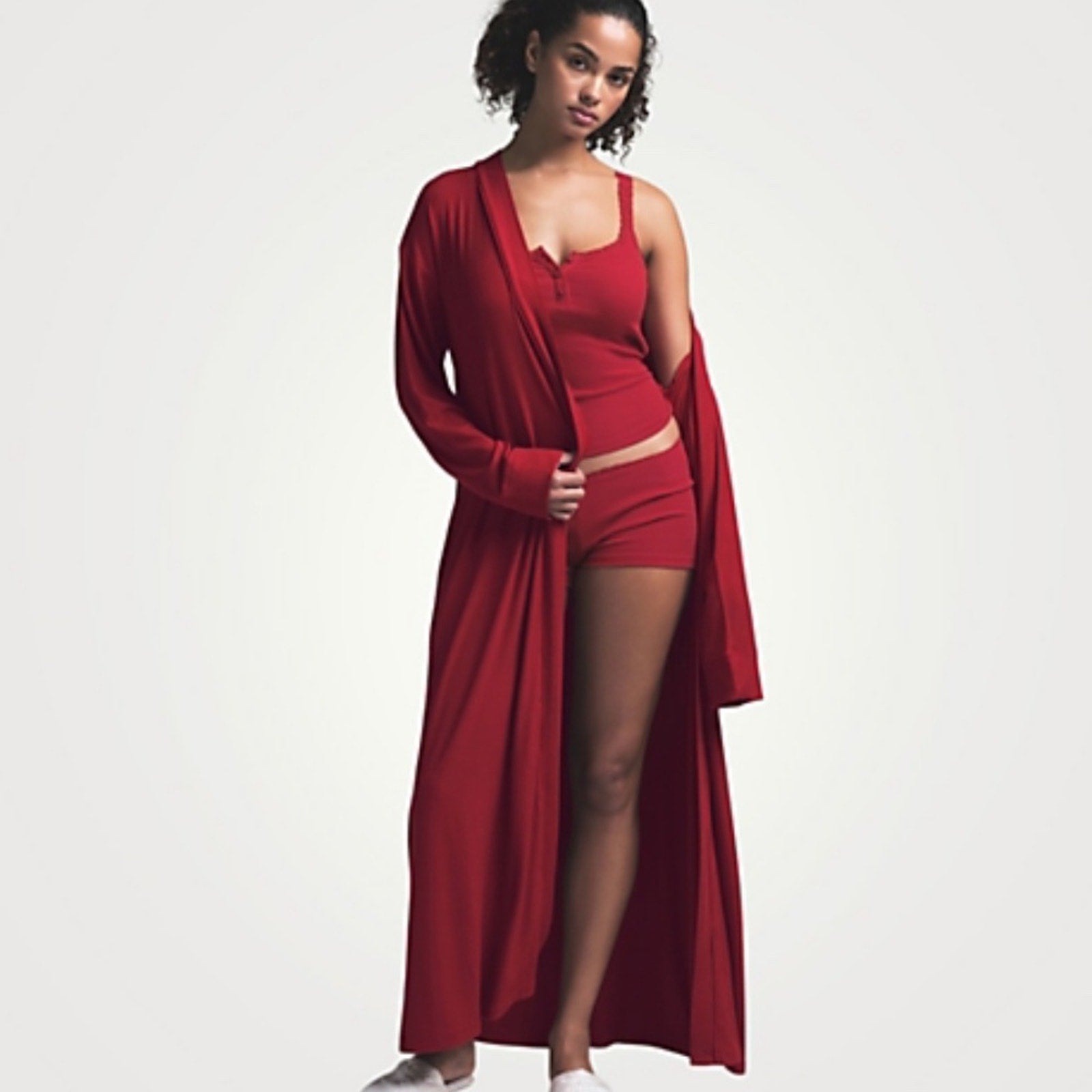 NWT SKIMS Soft Lounge Long Robe - size small