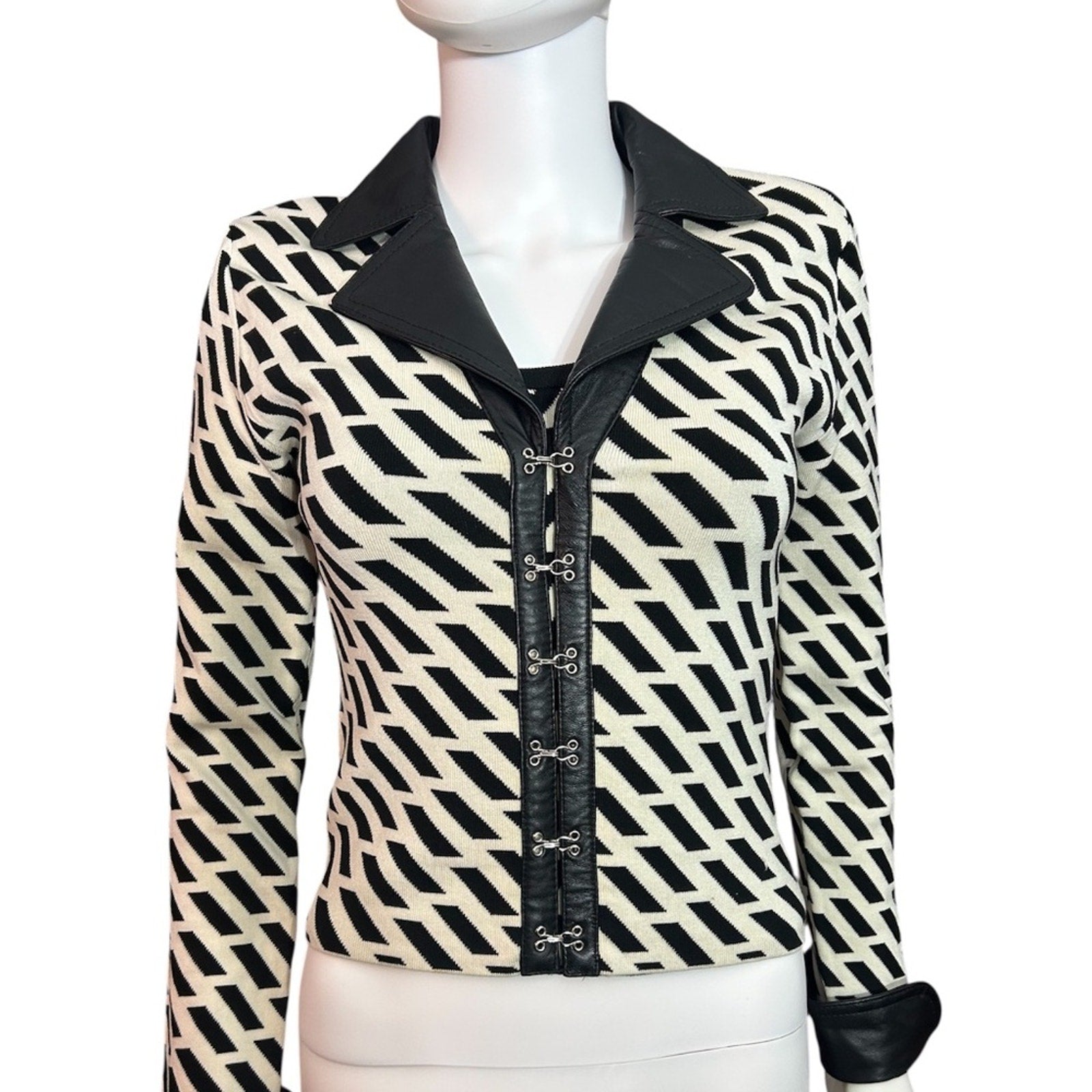 Wayne Rogers Cardigan  Silk knit set - size Large