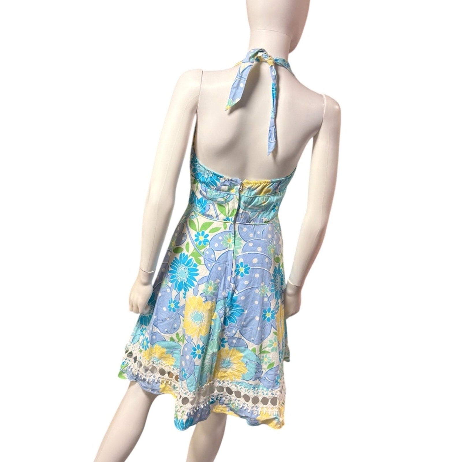 White label Vintage Lilly Pulitzer Halter Dress - 4