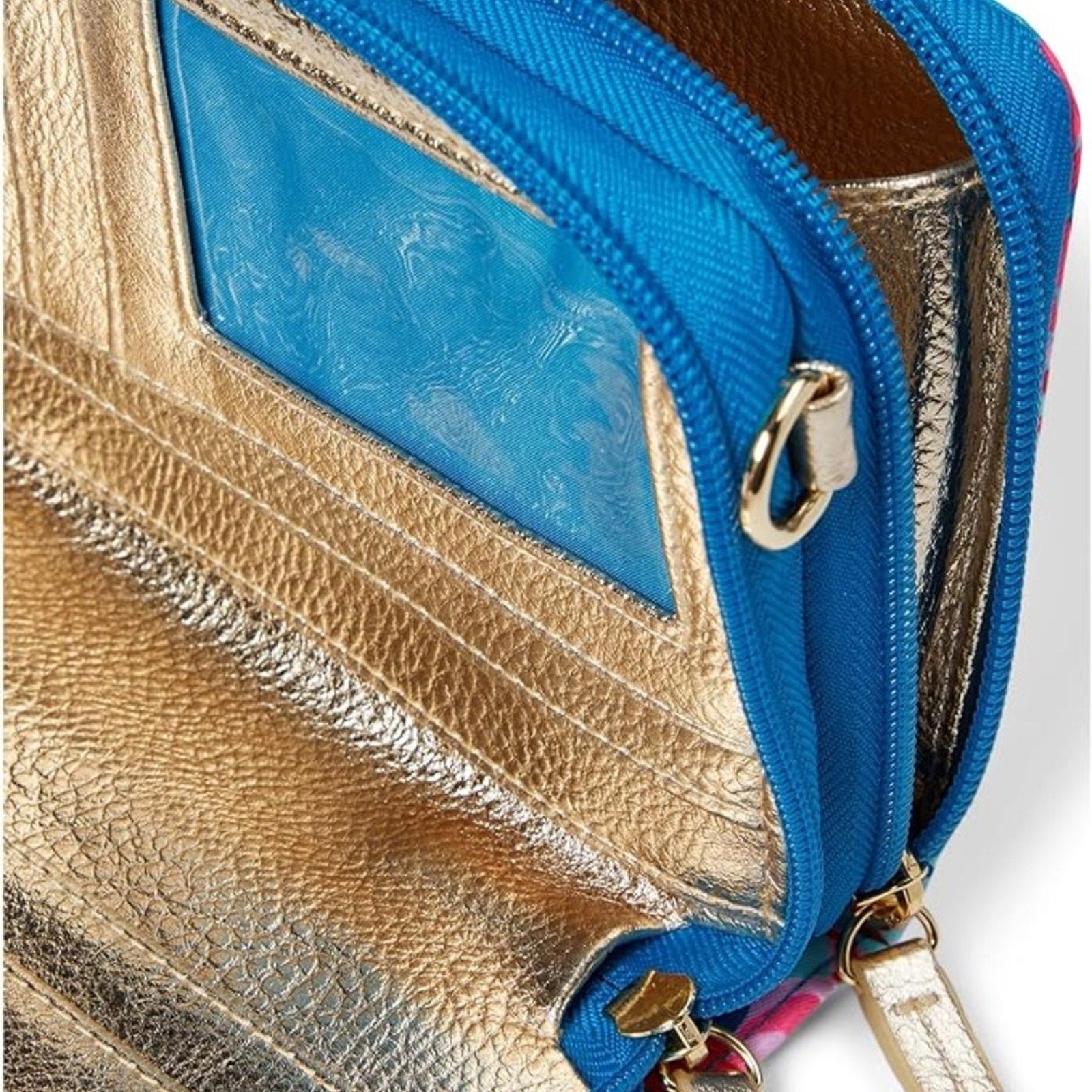 Lilly Pulitzer Marsten Crossbody Surf Blue Flim Flam - NEW