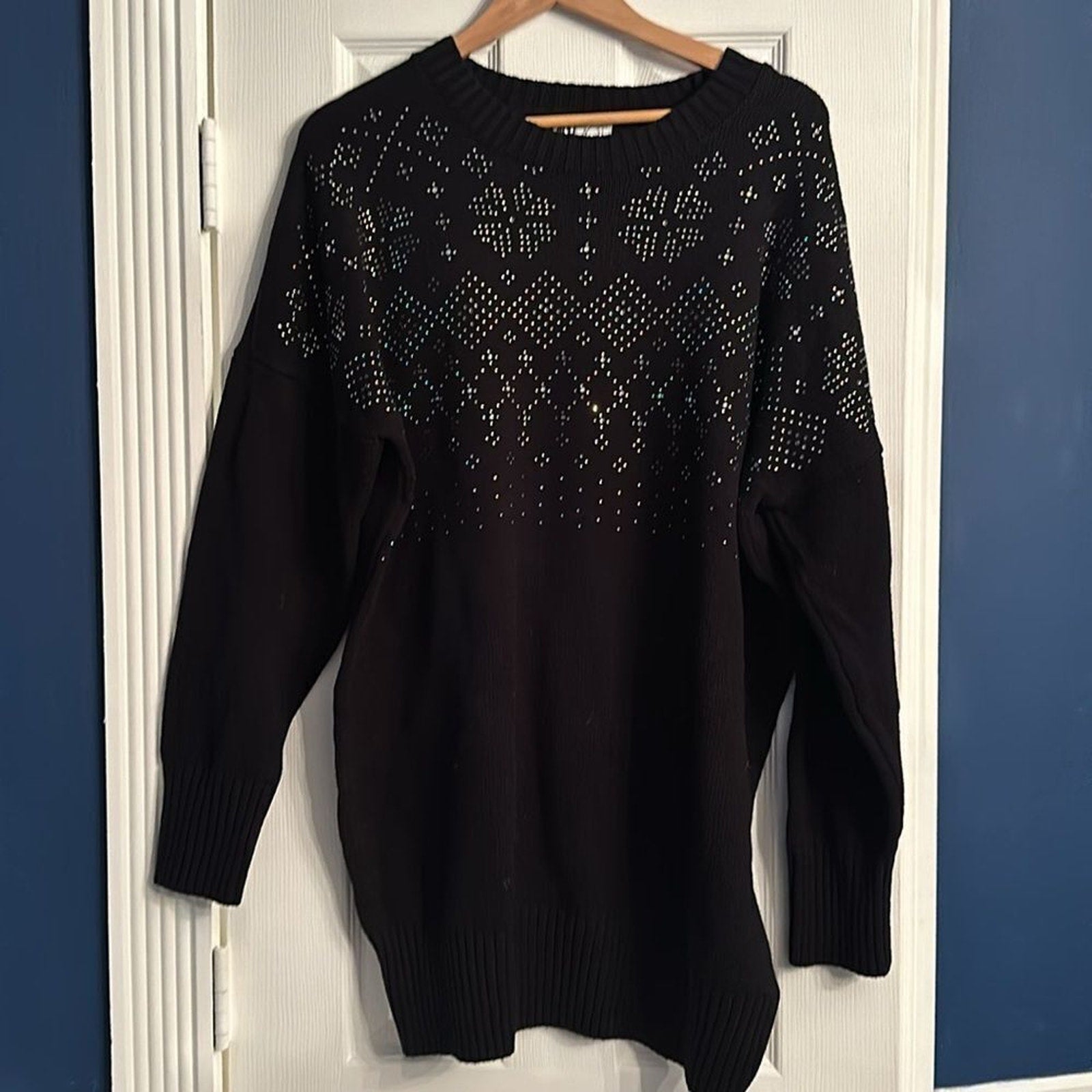 NEW Beach Riot Vivienne Dress Blizzard Fairisle - size Large