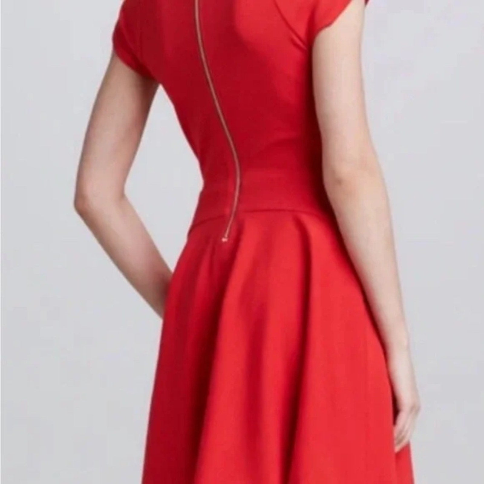 Diane Von Furstenberg Red Mini Dress - size 6