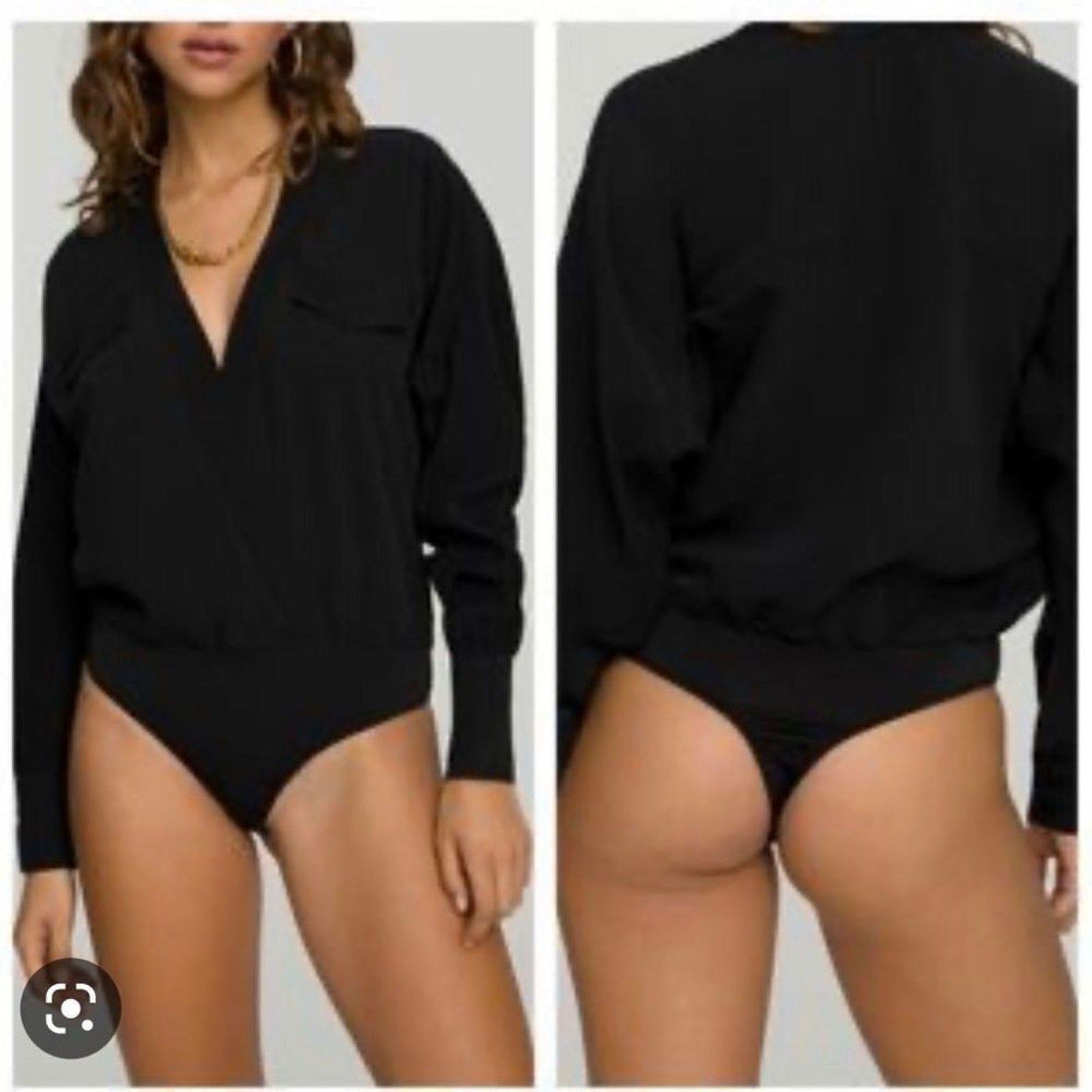 NWT Good American UTILITY WRAP BODY - size 1 (Small)
