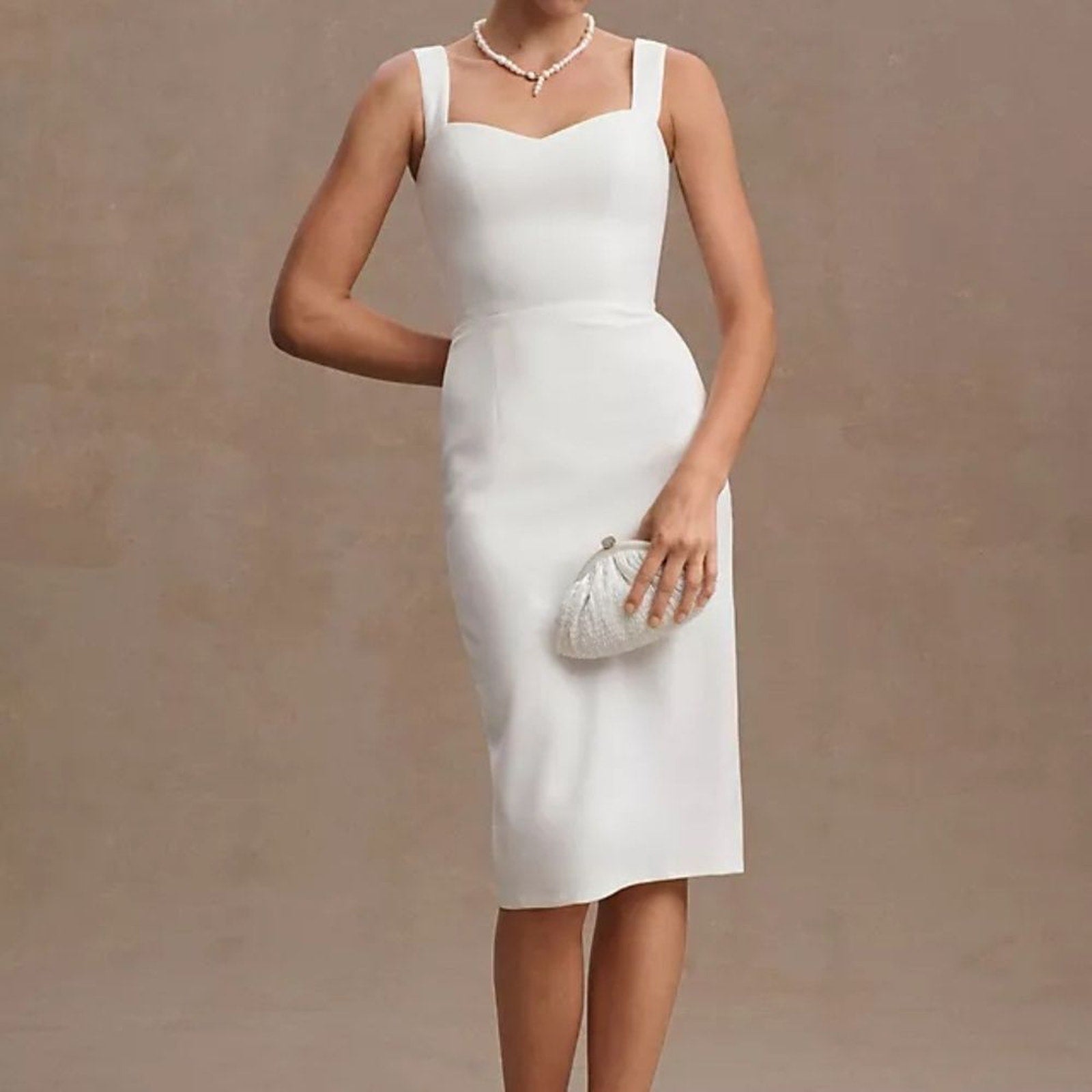 NWT Nicole Sweetheart Neck Cocktail Dress DRESS THE POPULATION - size S