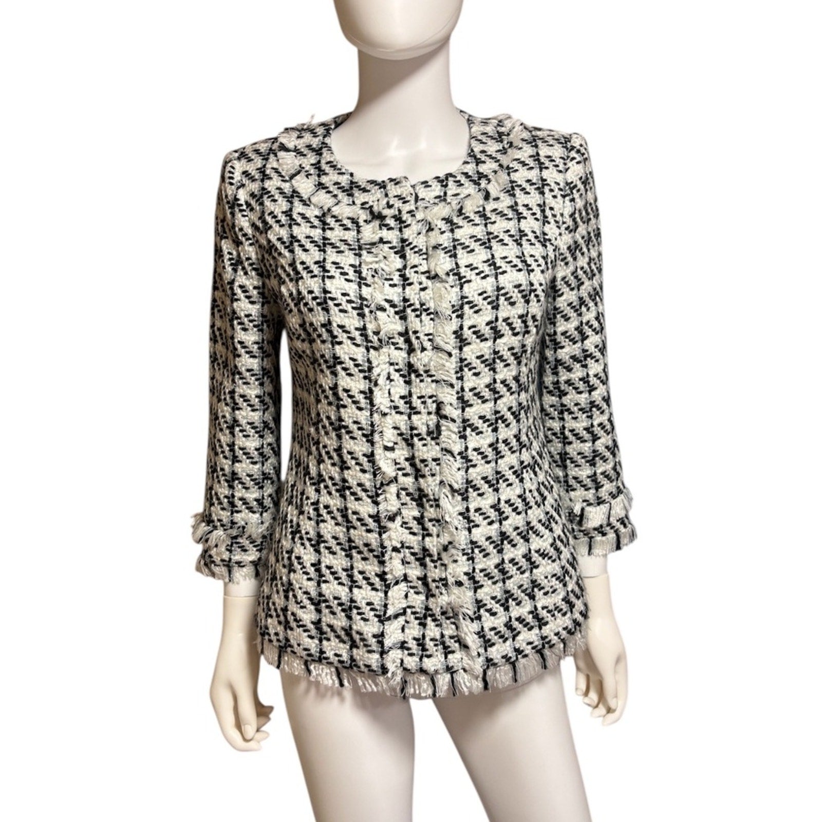 Peter Nygard tweed blazer / jacket - size M