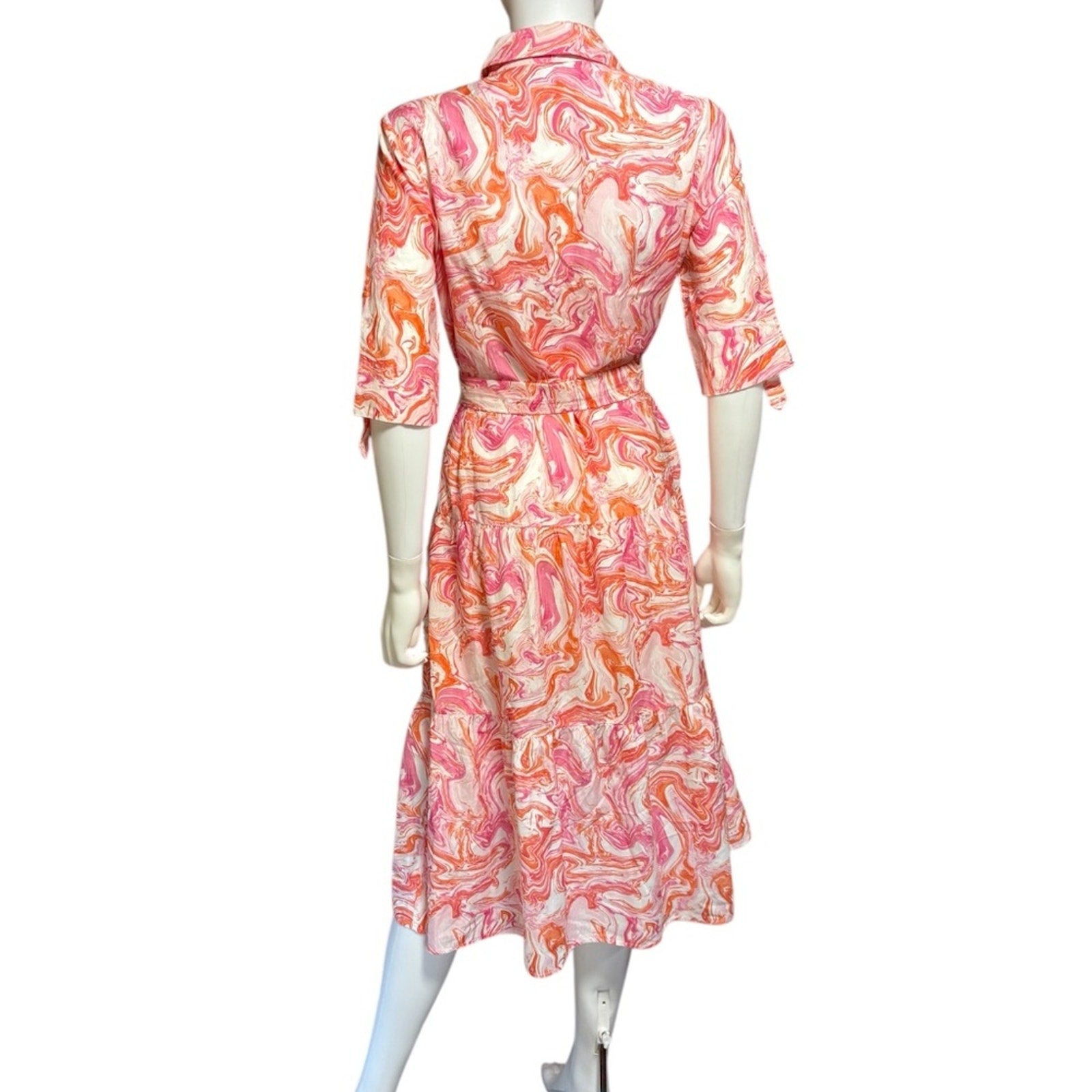 J.McLaughlin Janelle Silk-Blend with Pockets Dress - size XS