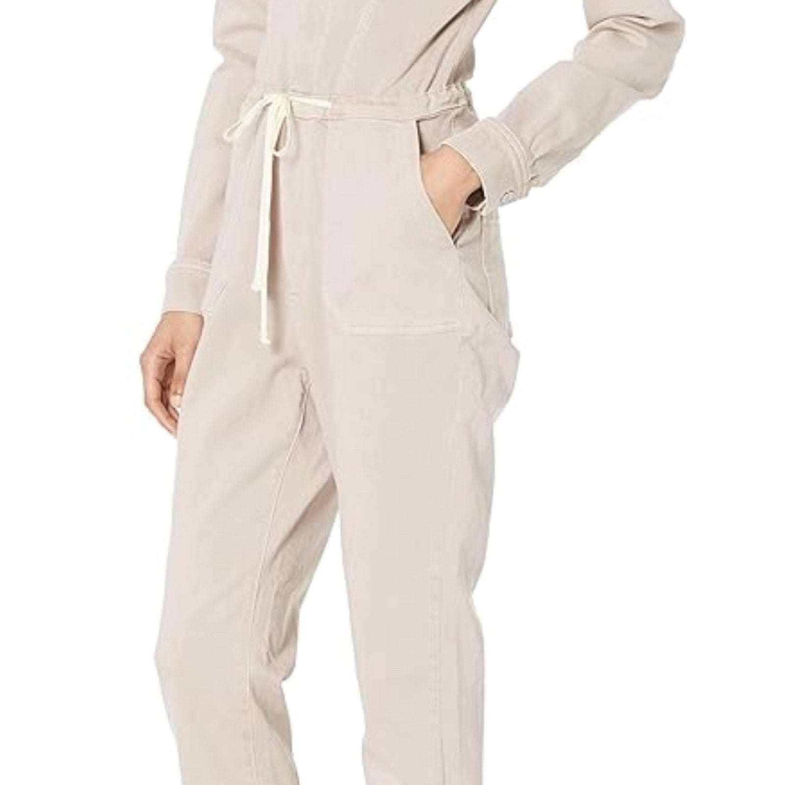 Paige Jumpsuit Blaire Utility Drawstring in Eros Rose Pink - size 4