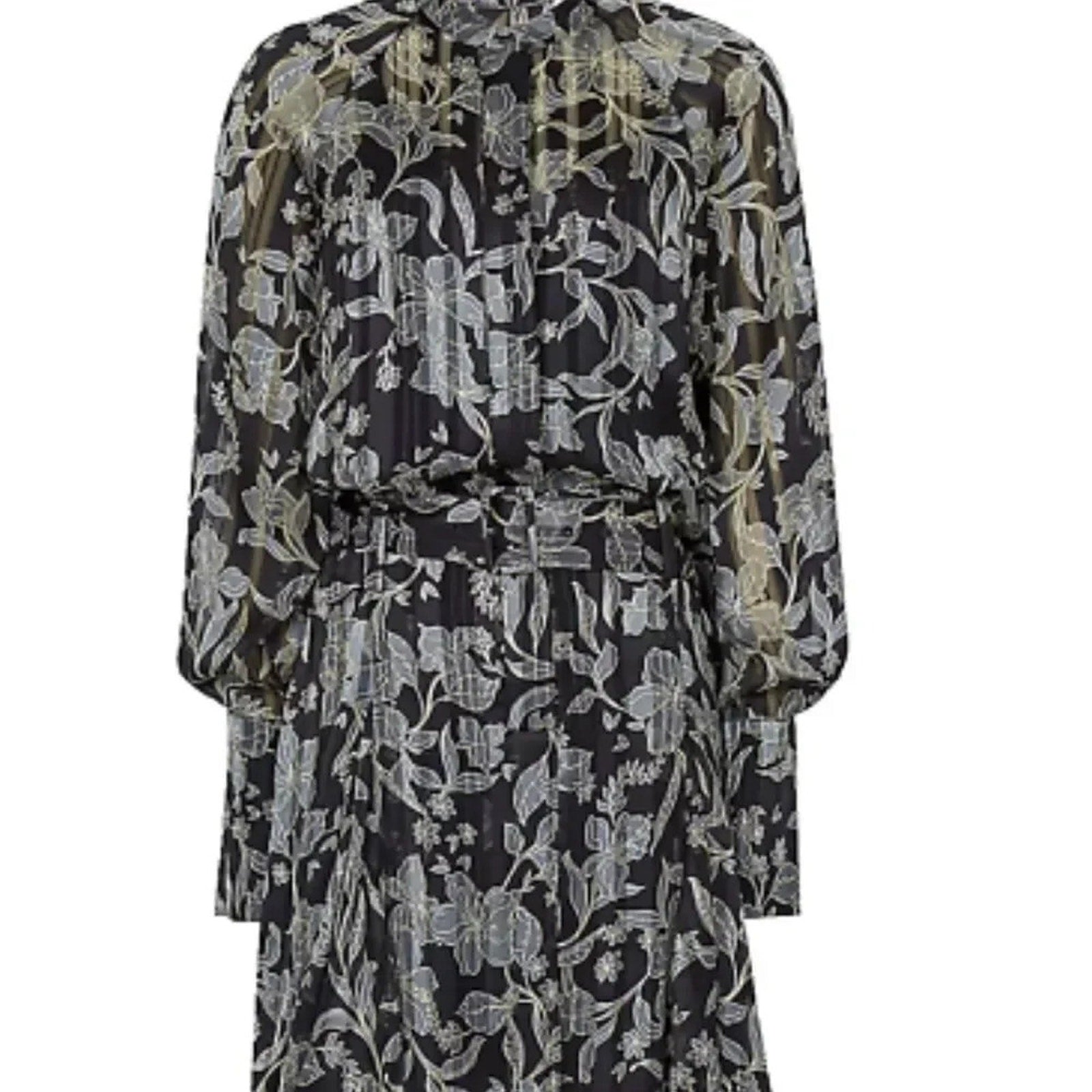 NEW REISS Larissa Floral Print Mini Dress - size 2