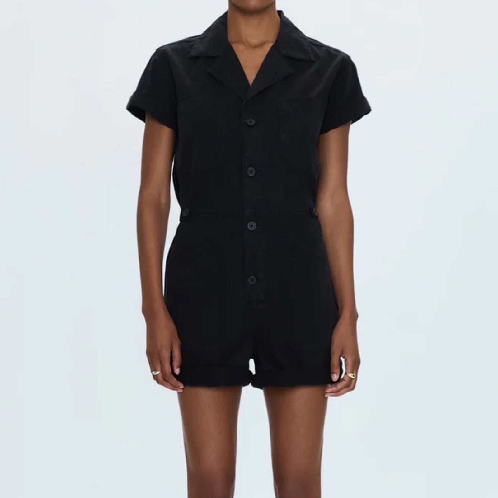 Pistola Parker Romper - Fade to Black Fade to Black - size large