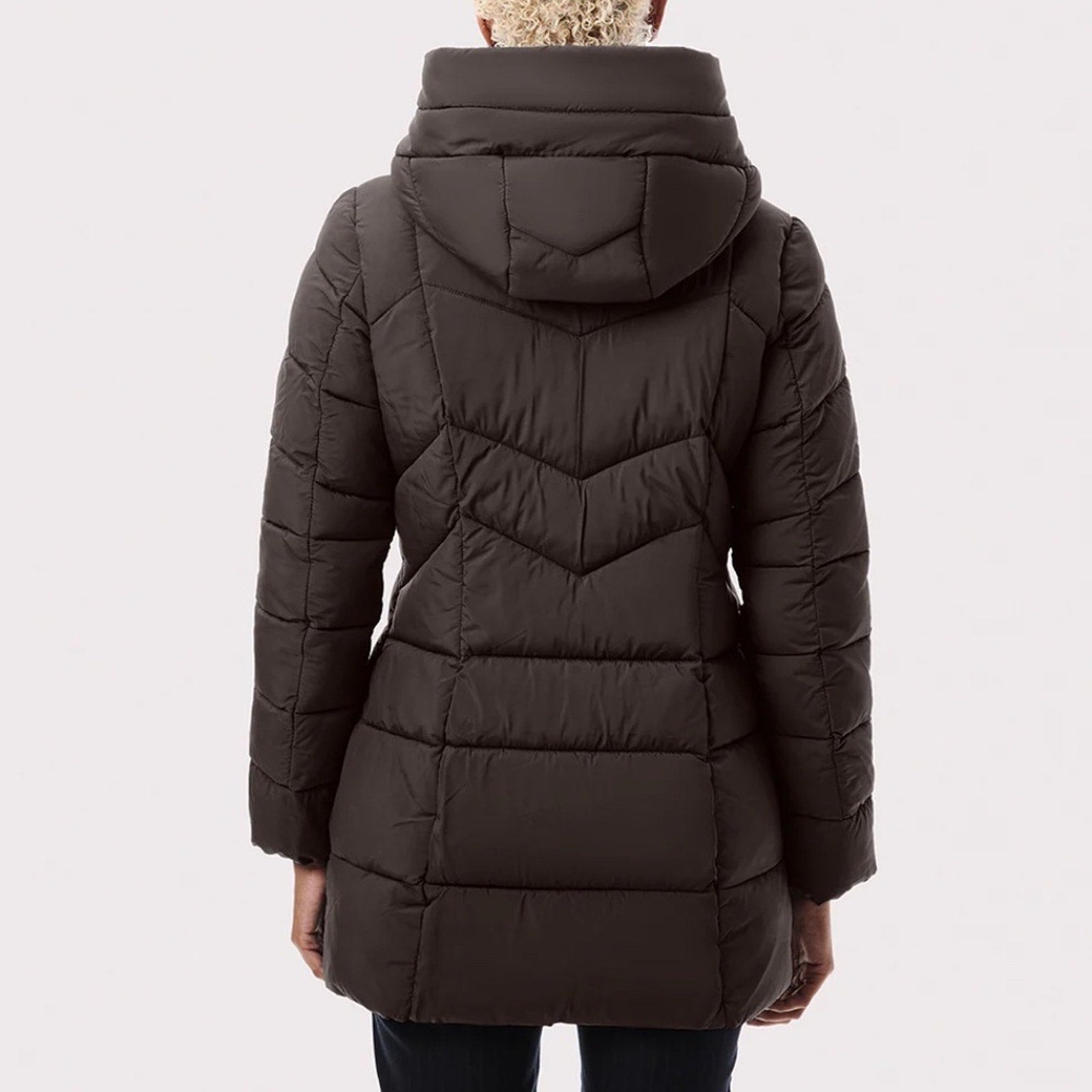 NEW Bernardo Fab Funnel Quilted Puffer Jacket - size XS