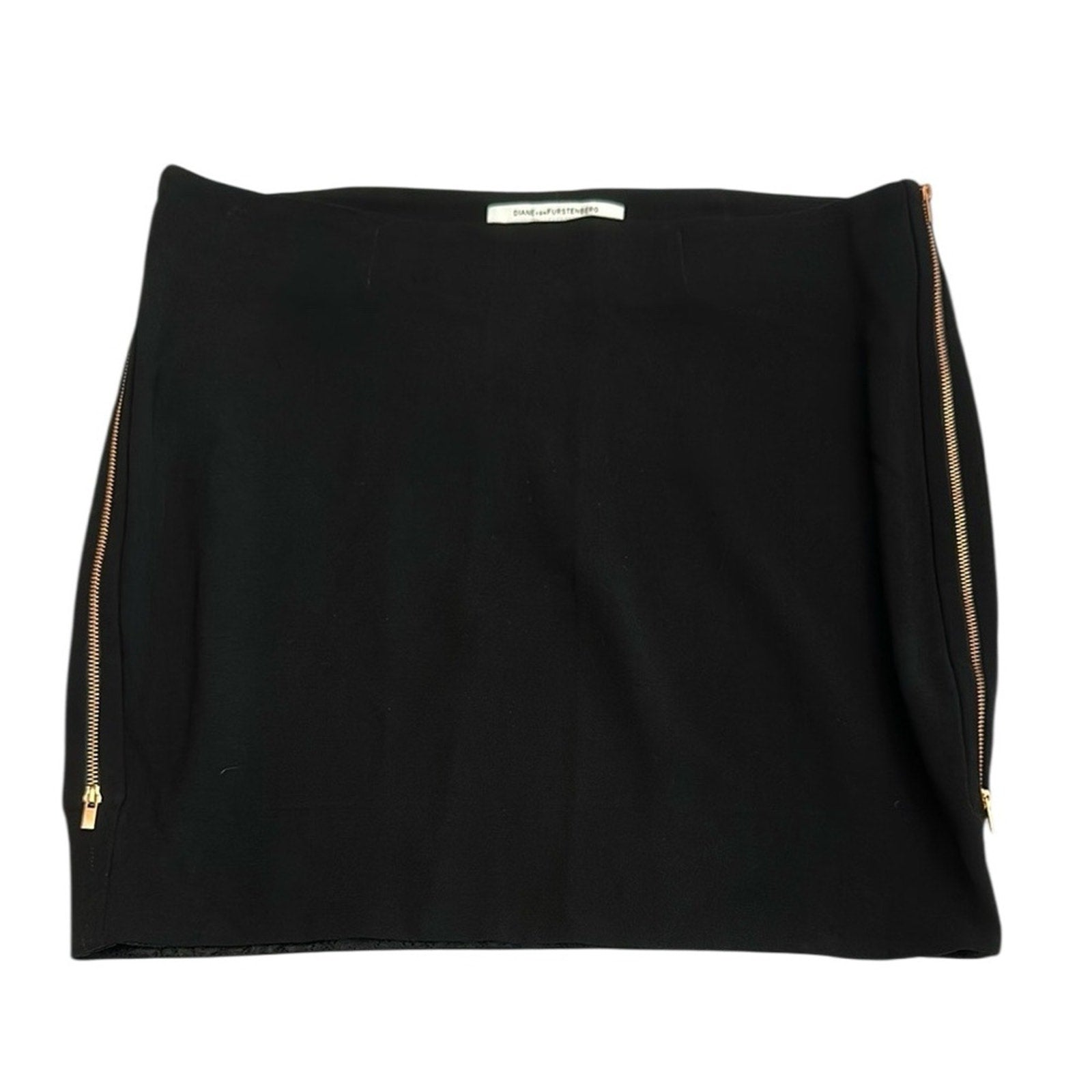 Diane Von Furstenberg black skirt - size 12
