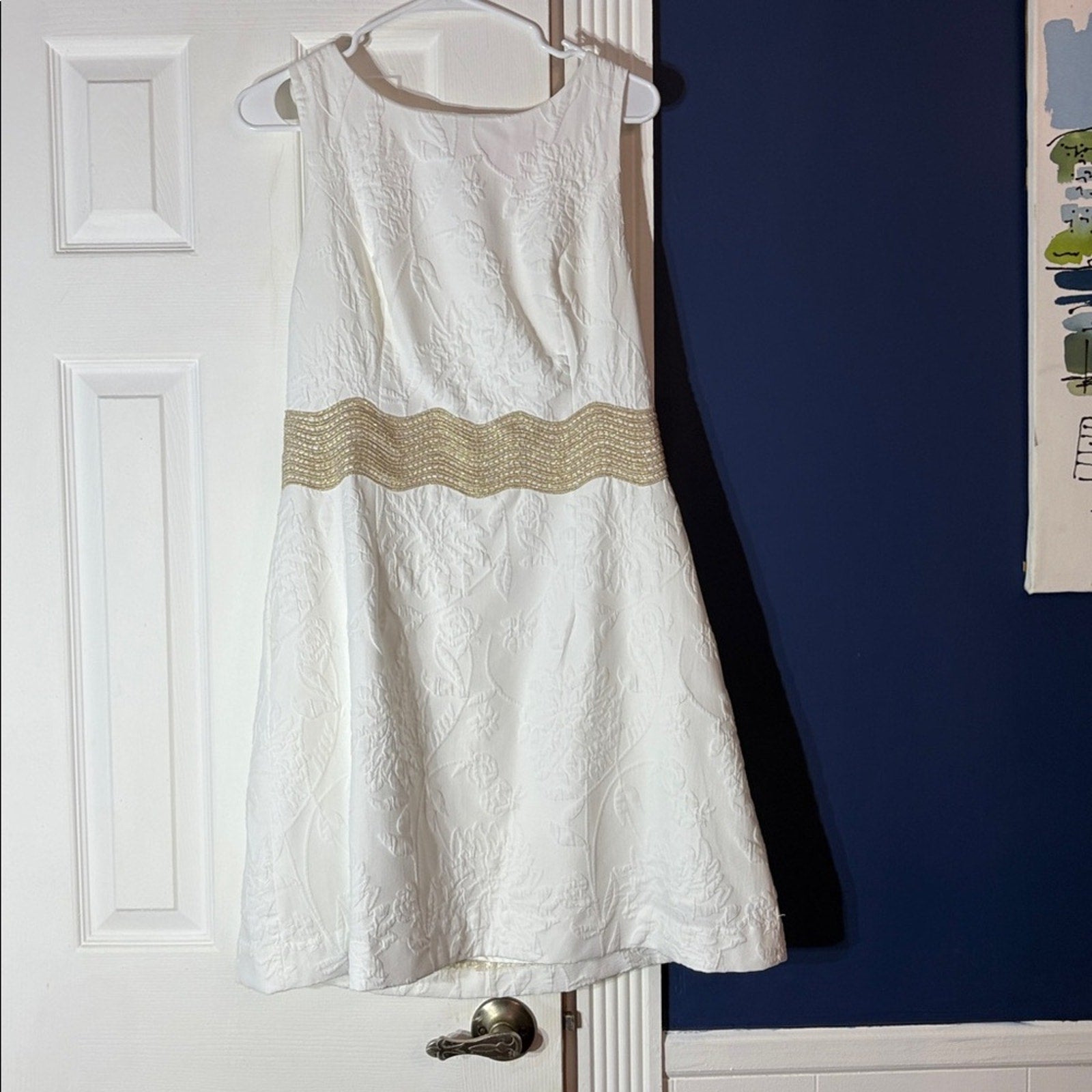 Lilly Pulitzer Siarra Sleeveless  Caliente Pucker Jacquard - 8