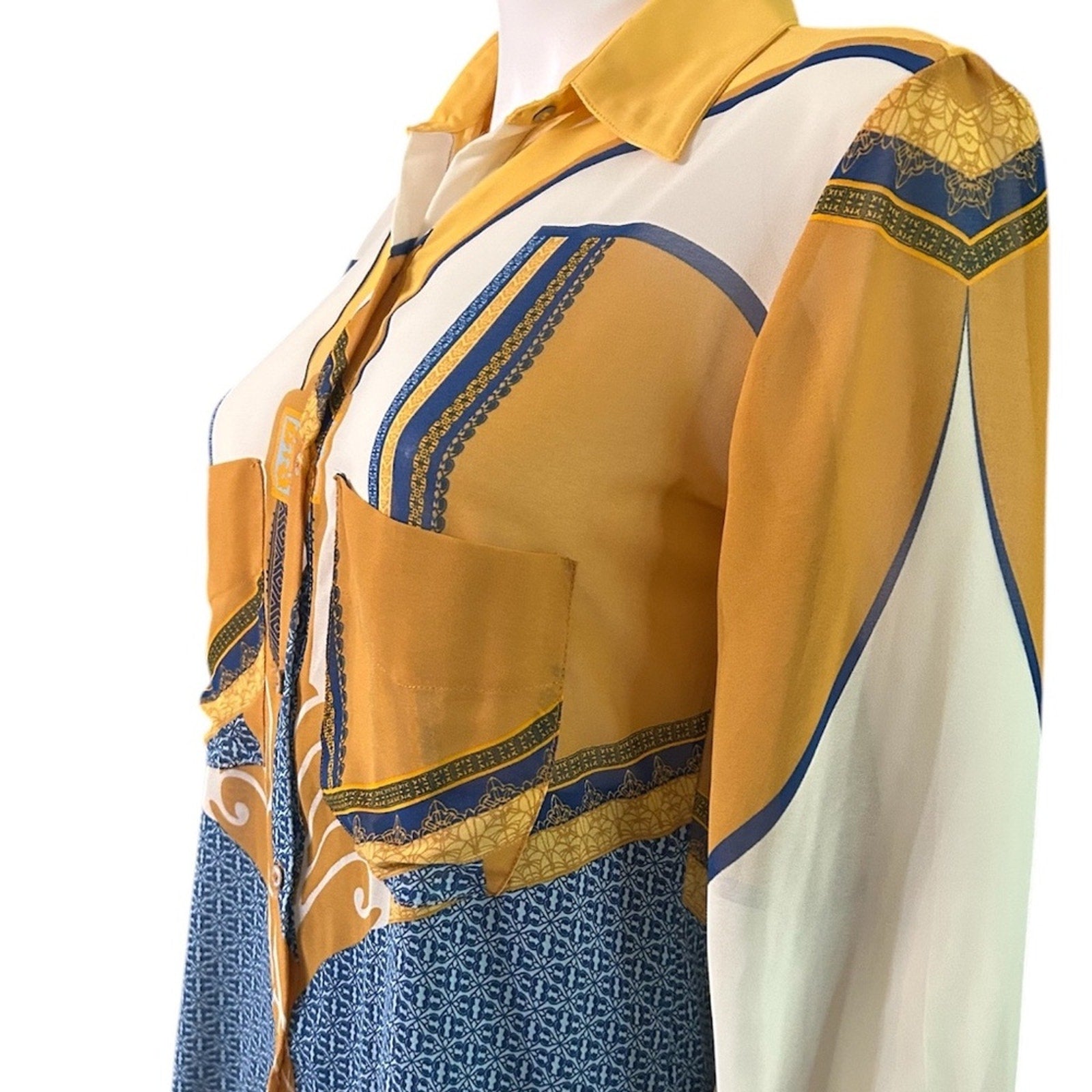 Farm Rio vintage oversized shirt - size M