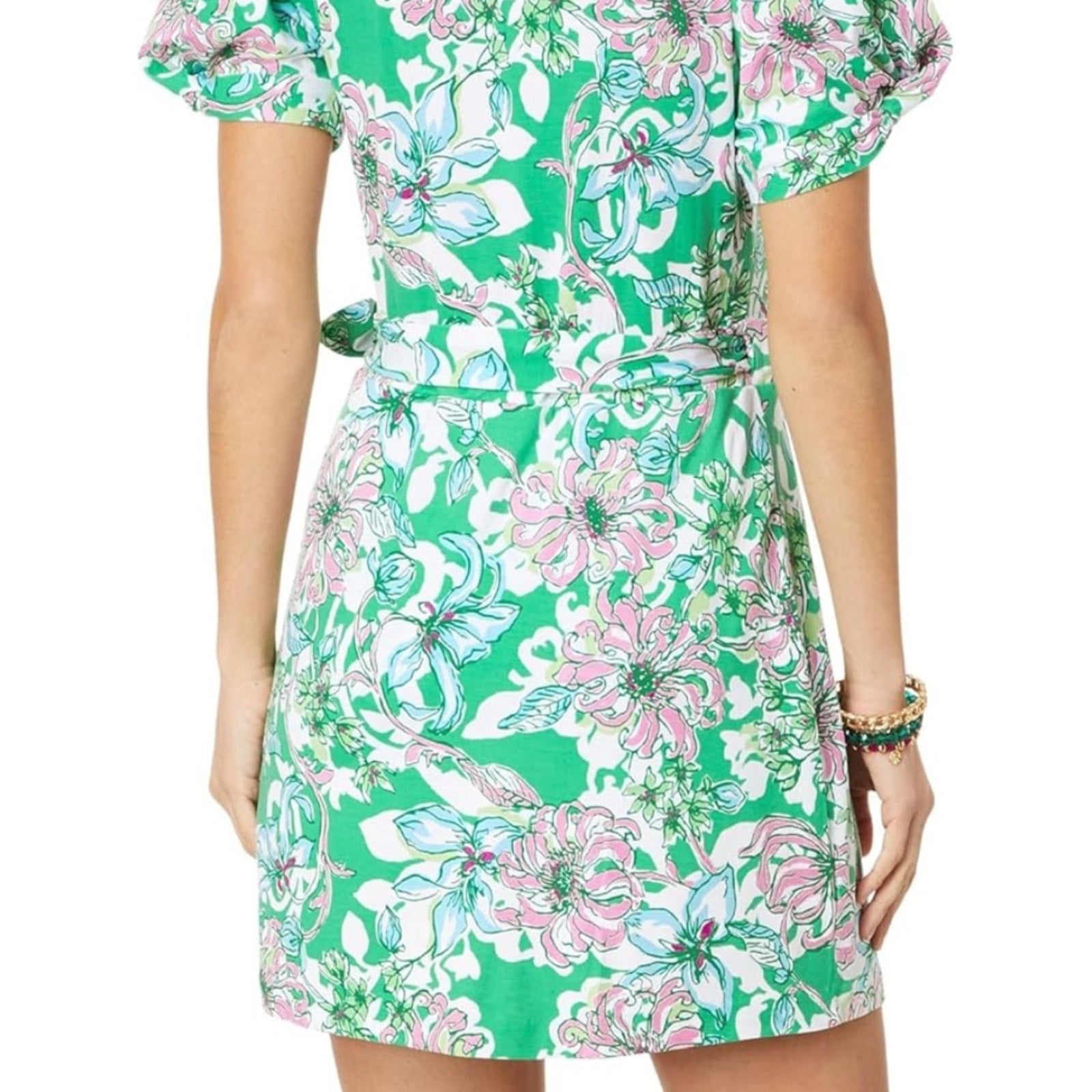 Lilly Pulitzer Sailynn Short-Sleeve Romper - size small