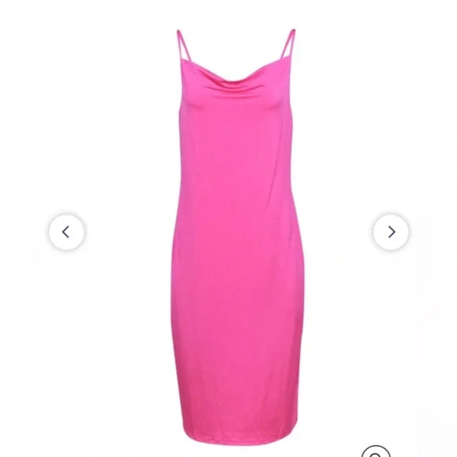 L´Agence Tami Cowl Neck Jersey Slip Dress - Size 4