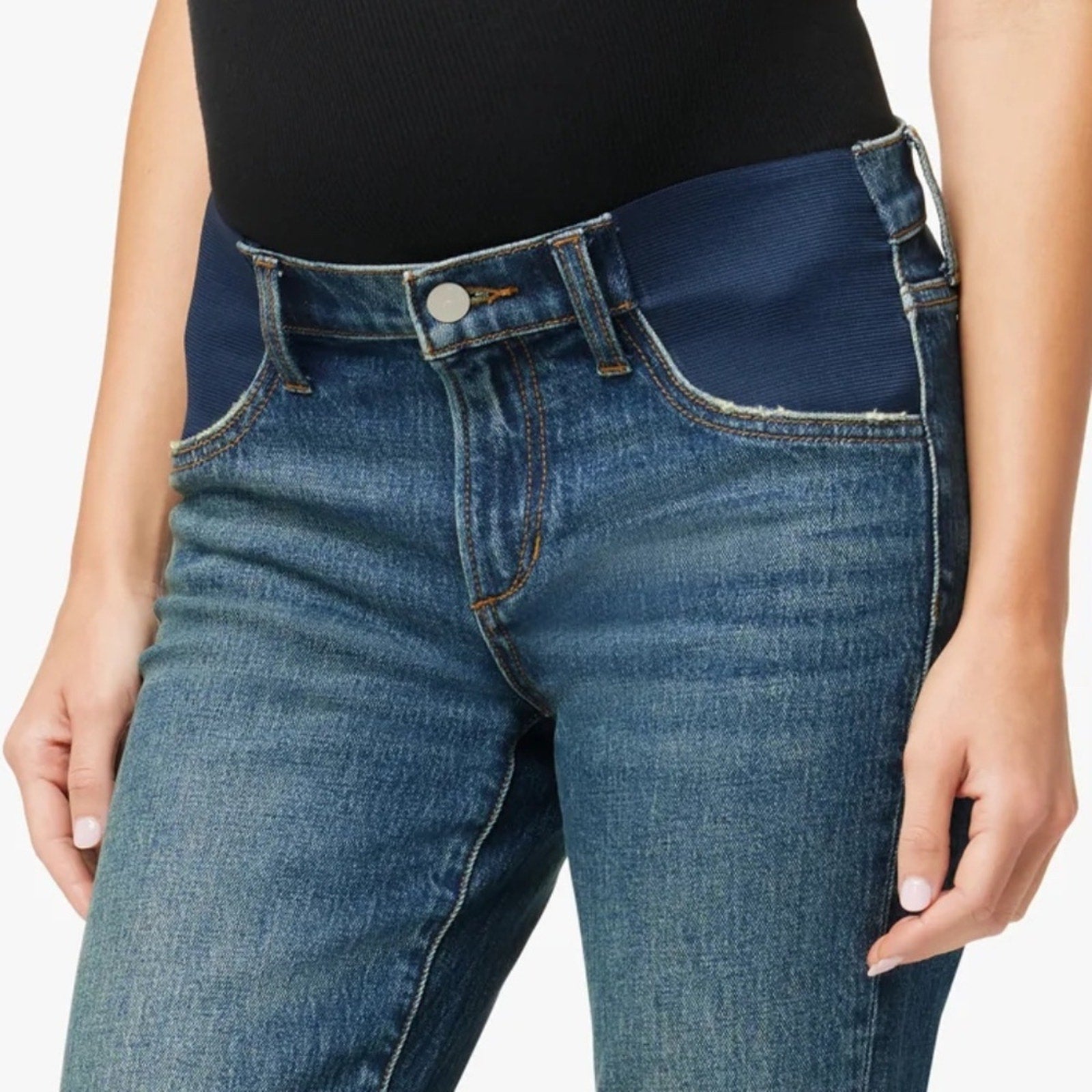 NWT Joes Jeans THE LARA MID RISE CIGARETTE MATERNITY - size 27