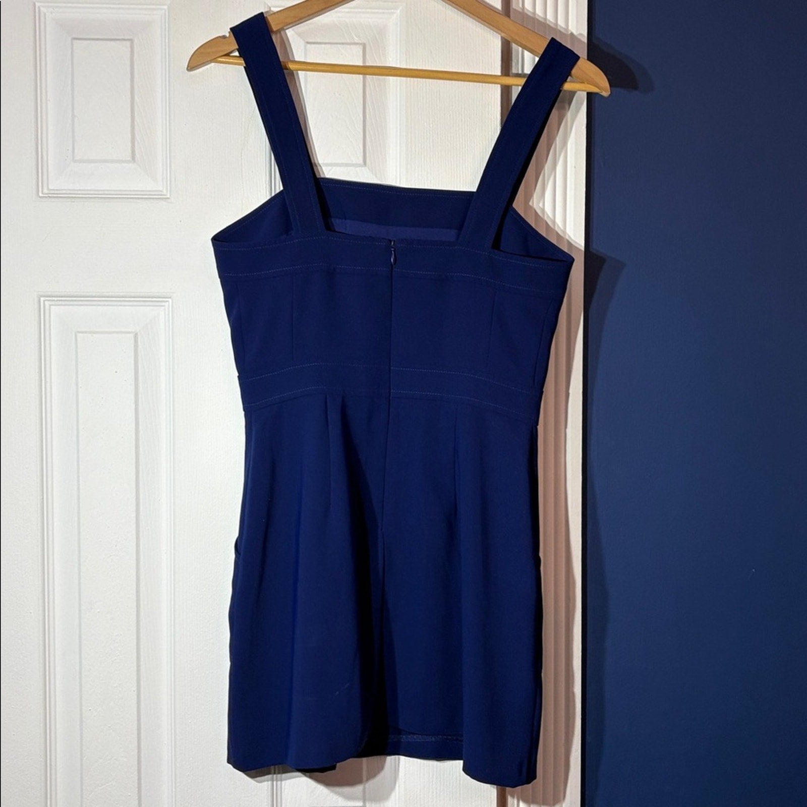 Amanda Uprichard Ace Dress in Navy - size small